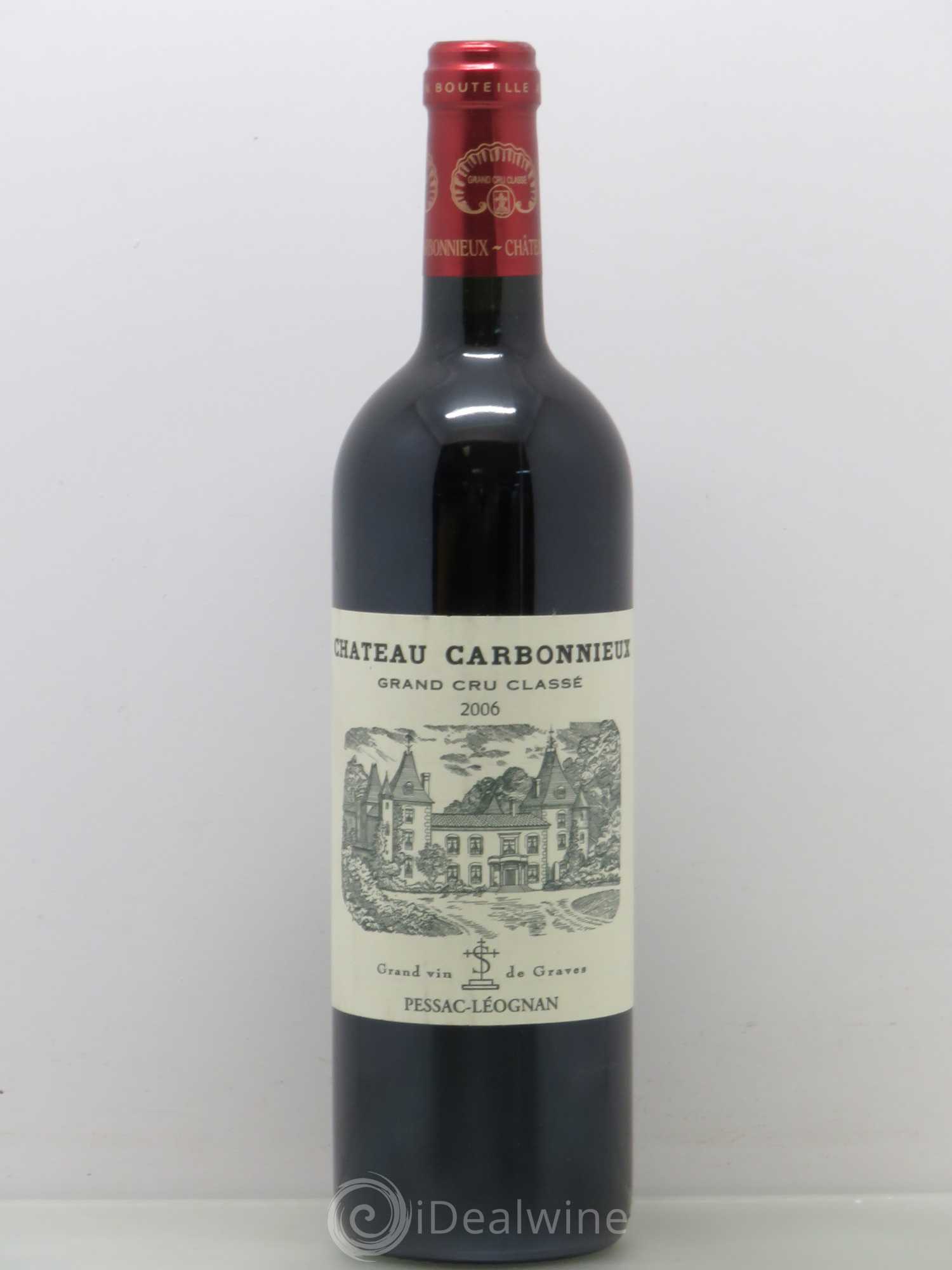 Château Carbonnieux Cru Classé de Graves 2006 - Lot de 1 bouteille - 0