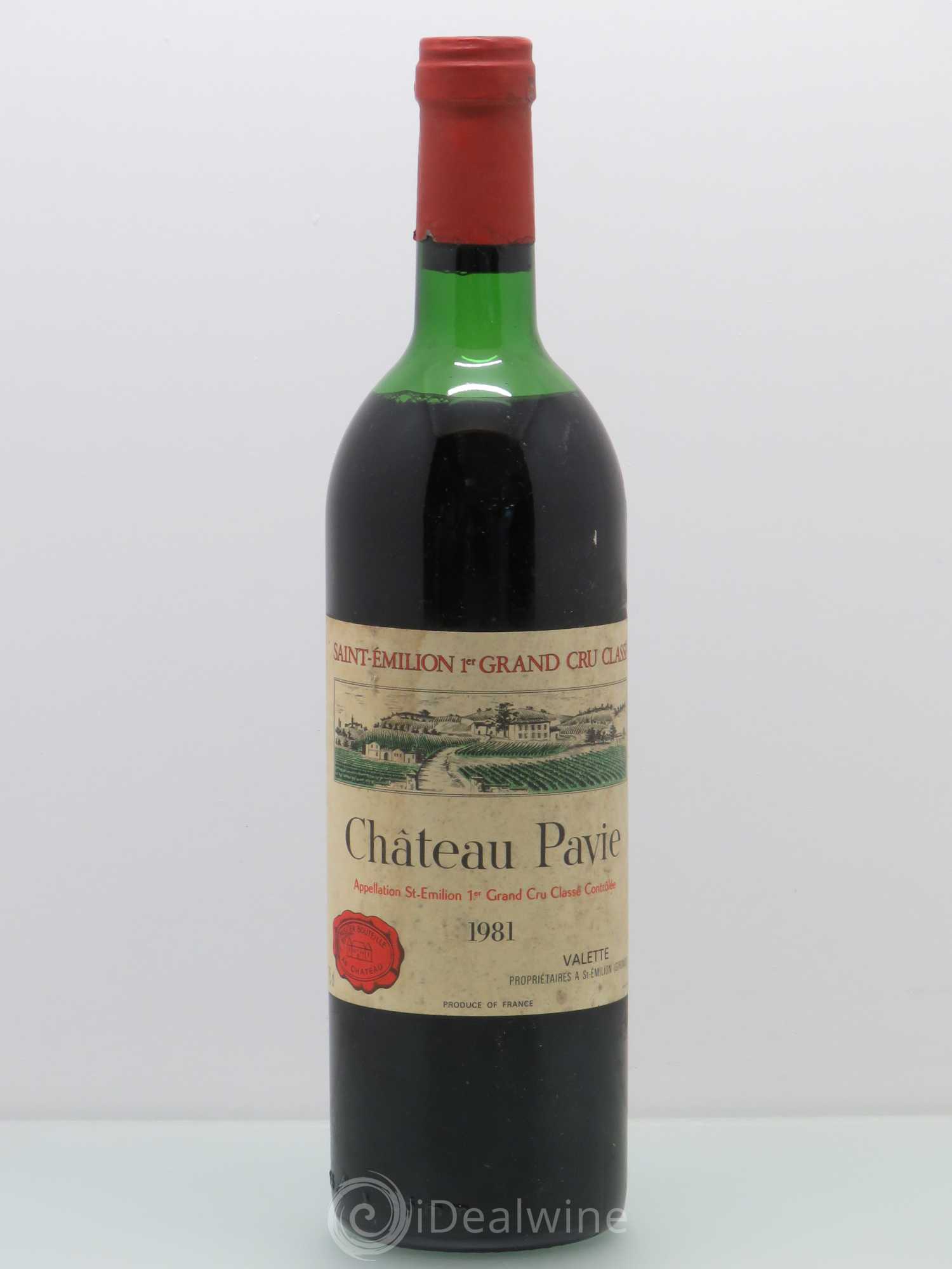 Château Pavie 1er Grand Cru Classé A 1981 - Lot de 1 bouteille - 0