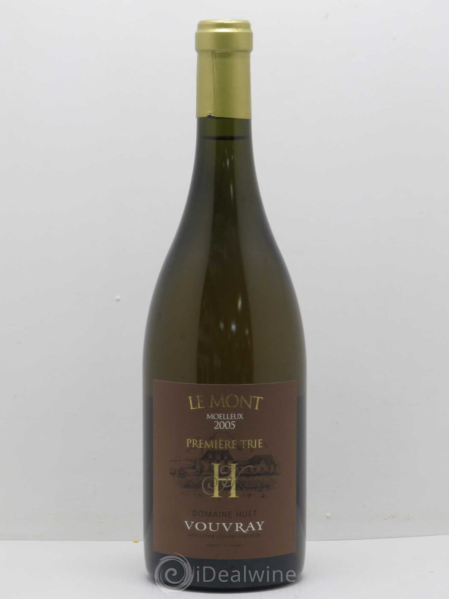 Vouvray Le Mont Moelleux 1ère Trie Domaine Huet 2005 - Lotto di 1 bottiglia - 0