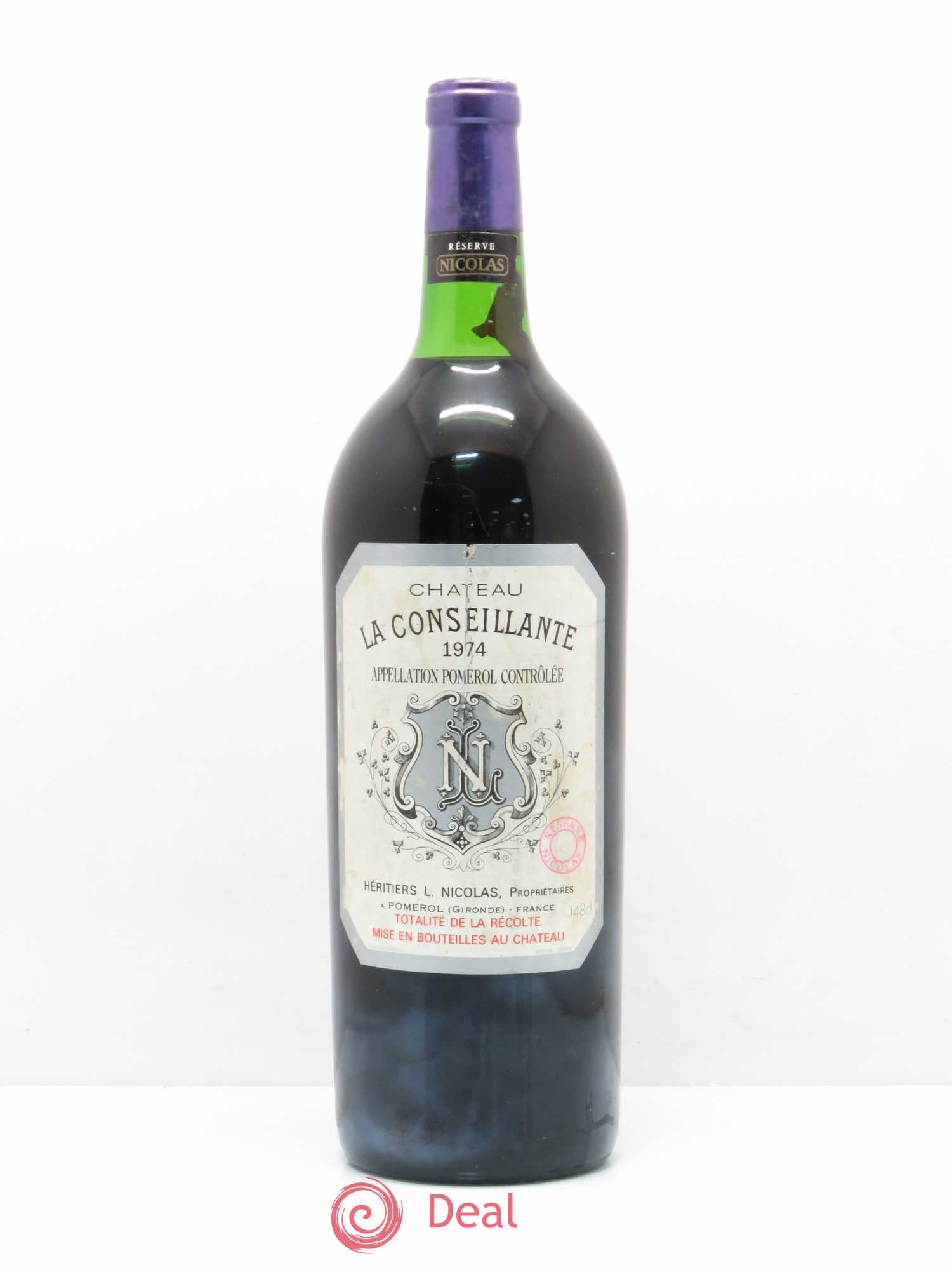 Château la Conseillante 1974 - Lot de 1 magnum - 0