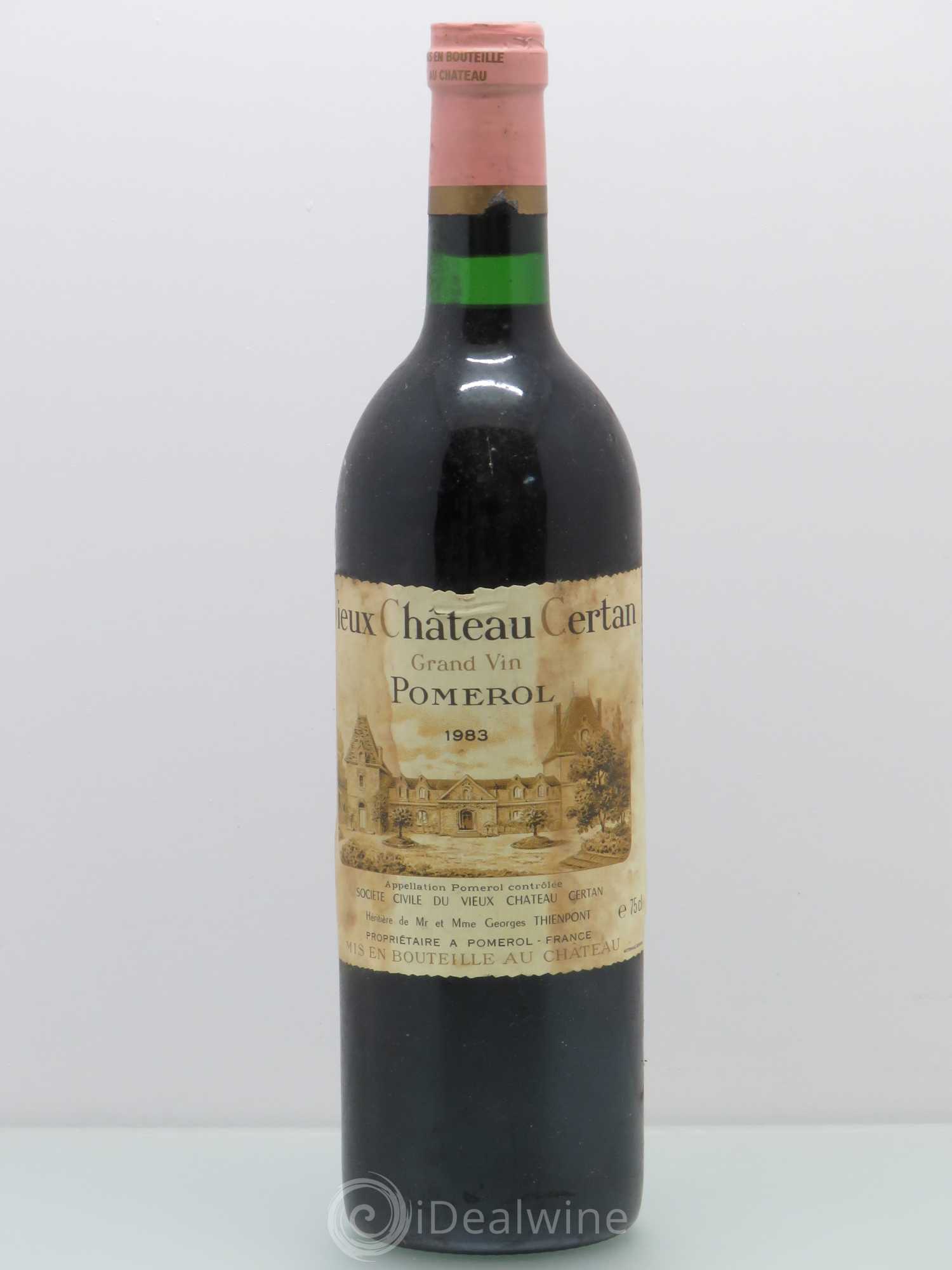 Vieux Château Certan 1983 - Lot de 1 bouteille - 0