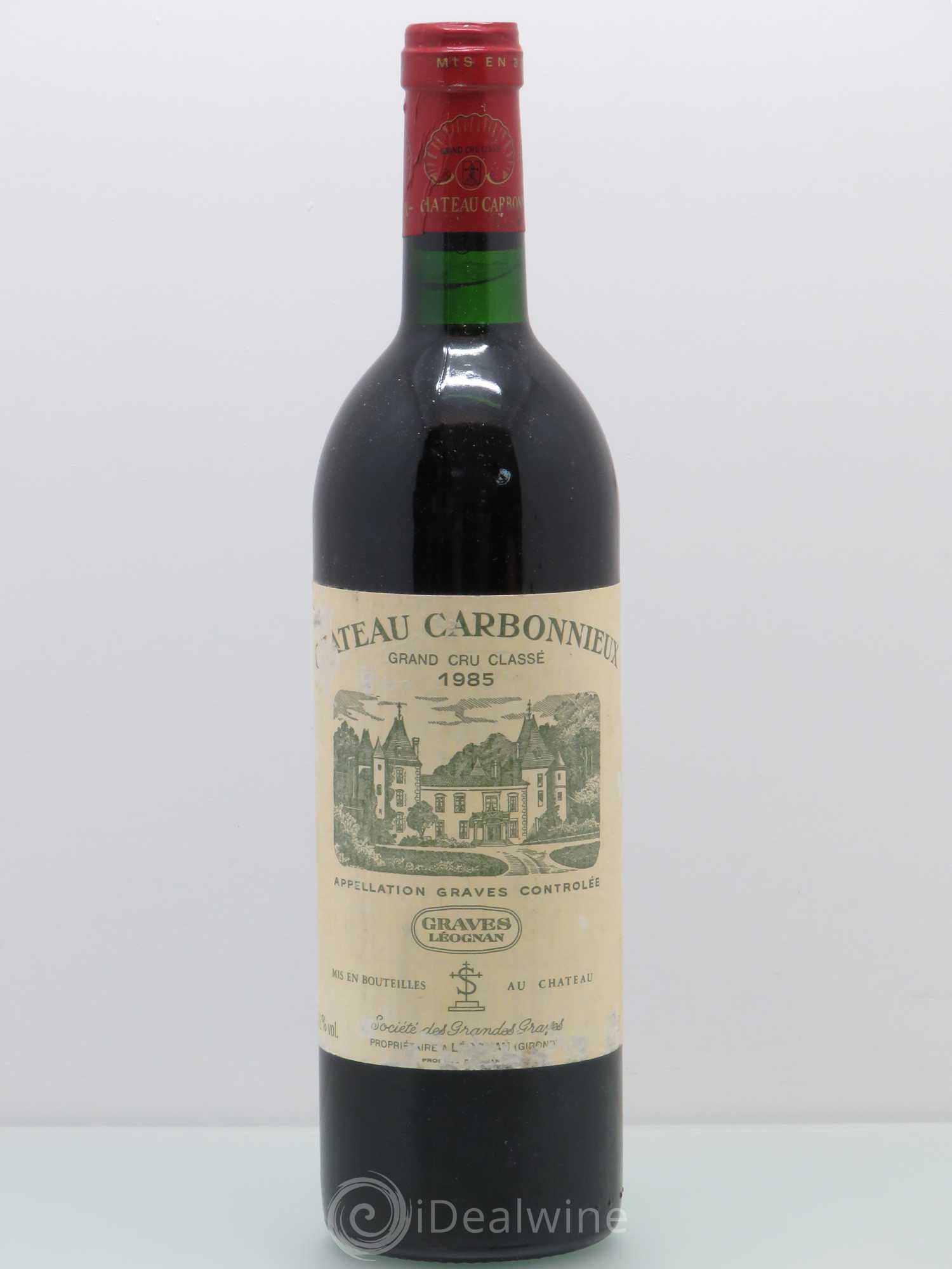 Château Carbonnieux Cru Classé de Graves 1985 - Lot de 1 bouteille - 0