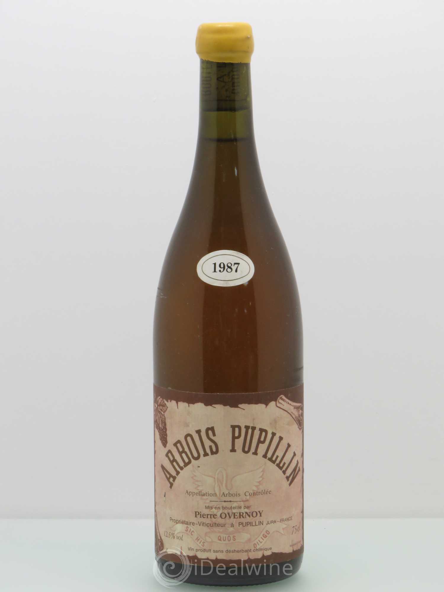 Arbois-Pupillin Savagnin (cire jaune) Overnoy-Houillon (Domaine) Savagnin 1987 - Lot de 1 bouteille - 0