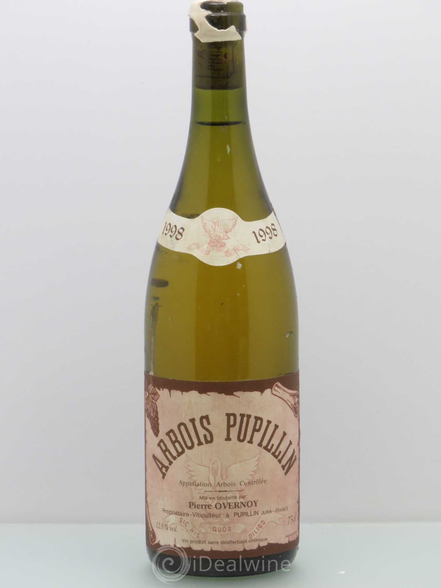 Arbois-Pupillin Savagnin (cire jaune) Overnoy-Houillon (Domaine) Chardonnay 1998 - Lot de 1 bouteille - 0