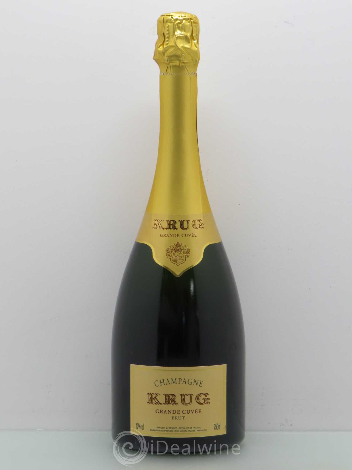 Grande Cuvée Brut Krug - Lot de 1 bouteille - 0