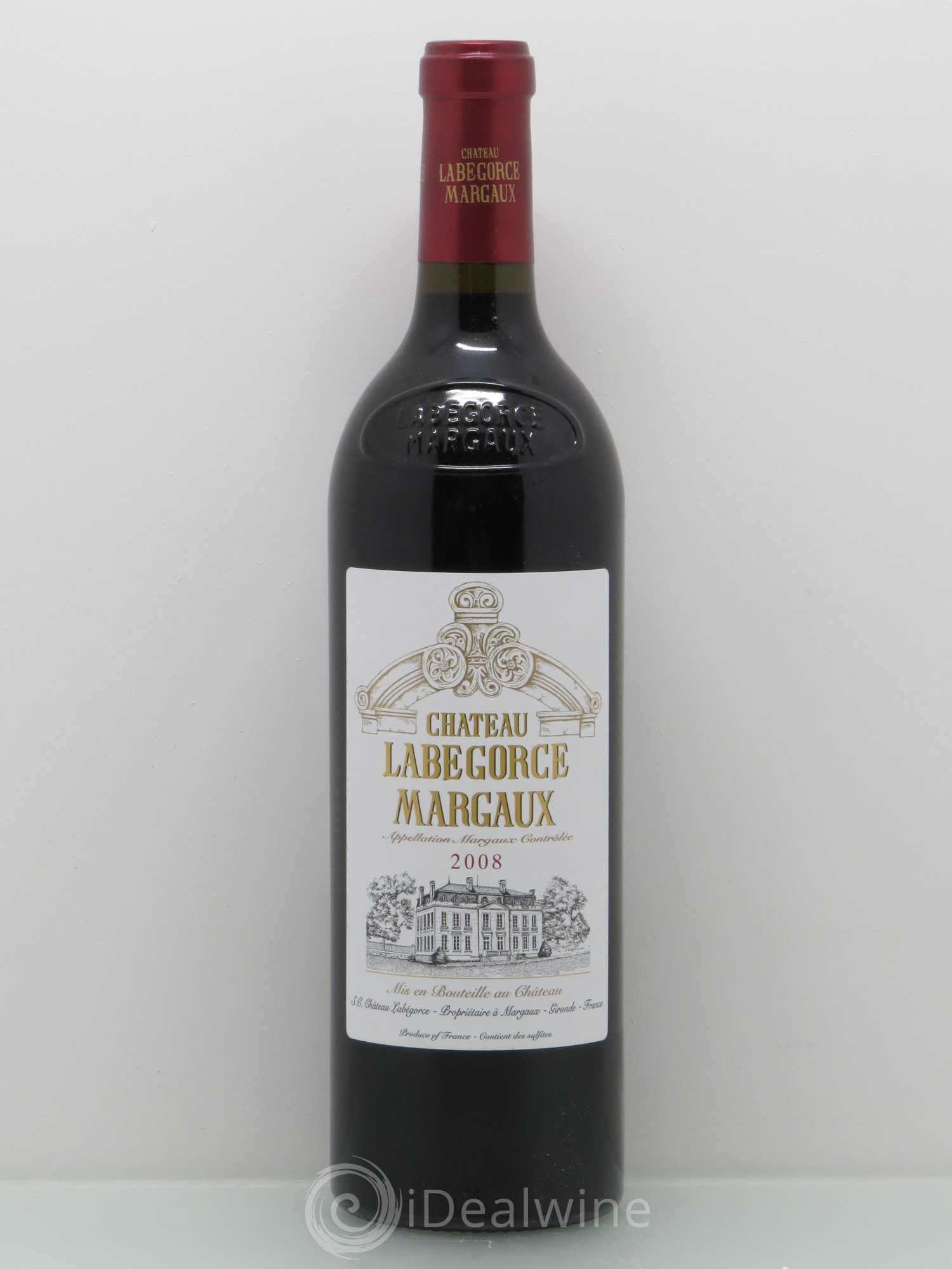 Château Labegorce Cru Bourgeois 2008 - Lot de 1 bouteille - 0