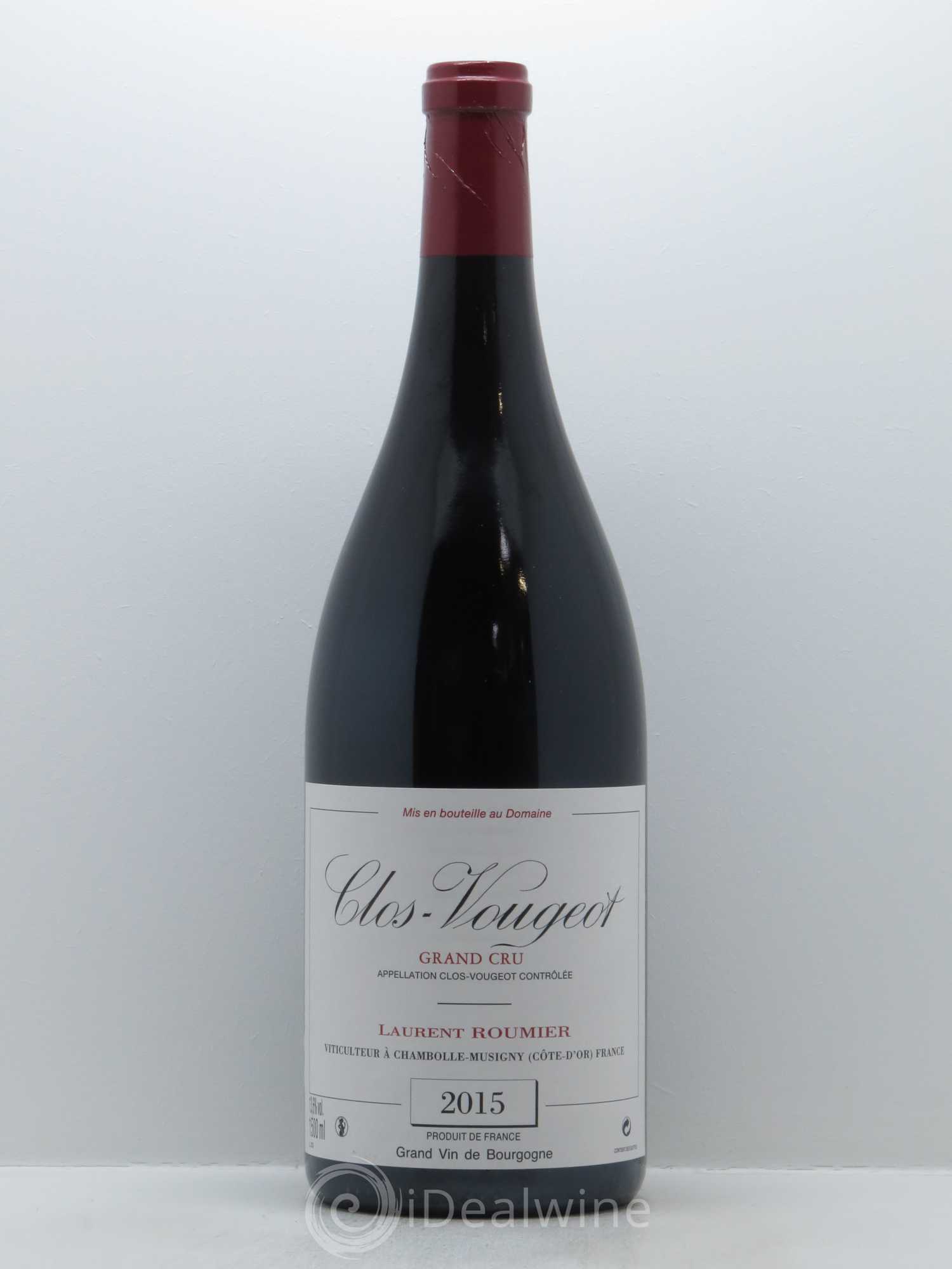 Clos de Vougeot Grand Cru Laurent Roumier 2015 - Lot de 1 magnum - 0