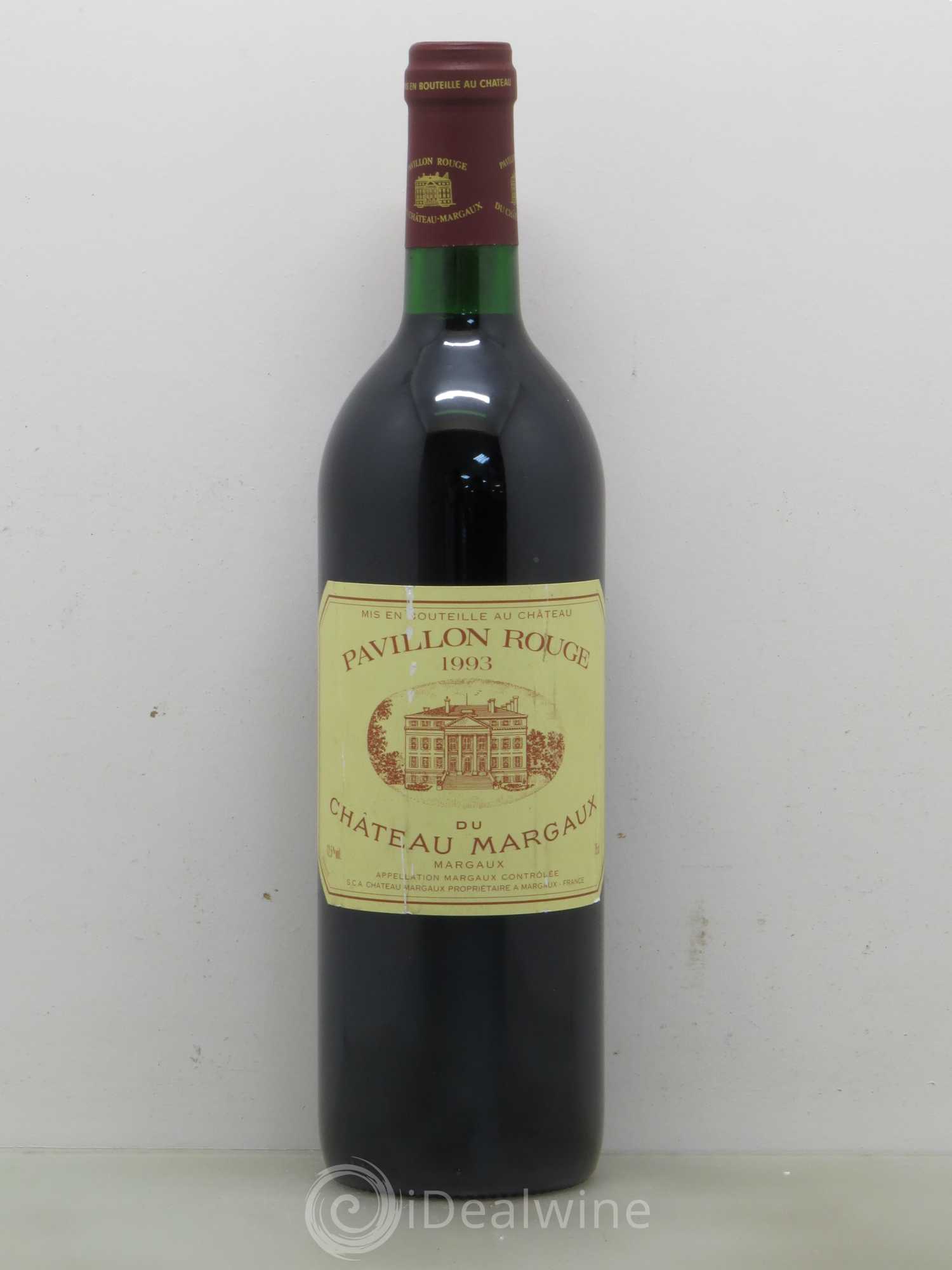 Pavillon Rouge du Château Margaux Second Vin 1993 - Lot de 1 bouteille - 0