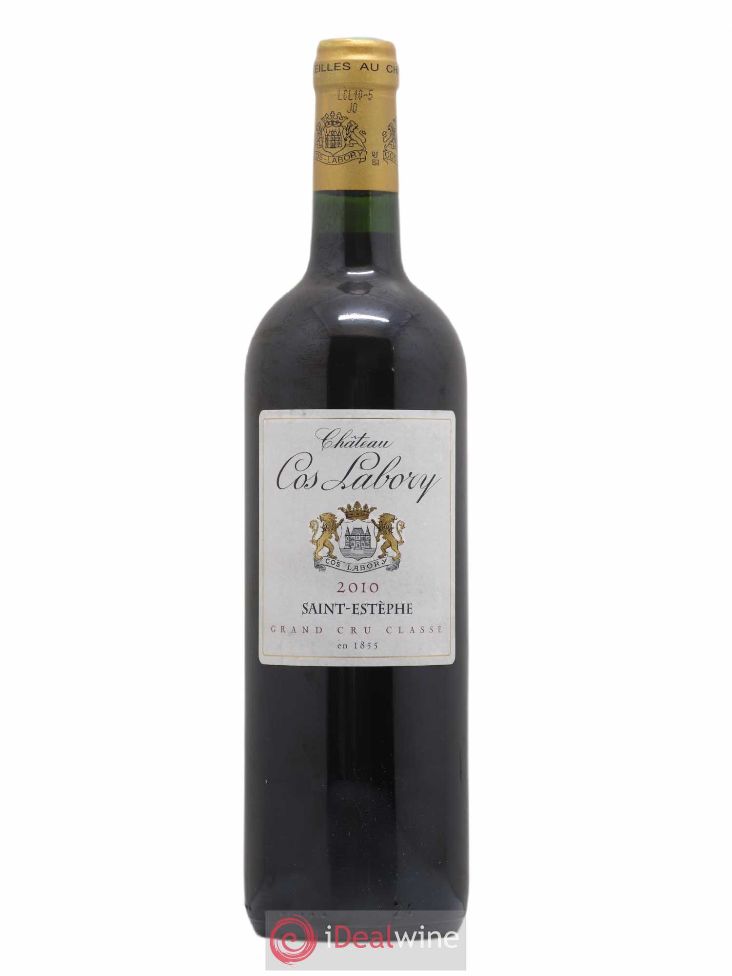 Château Cos Labory 5ème Grand Cru Classé 2010 - Lot de 1 bouteille - 0