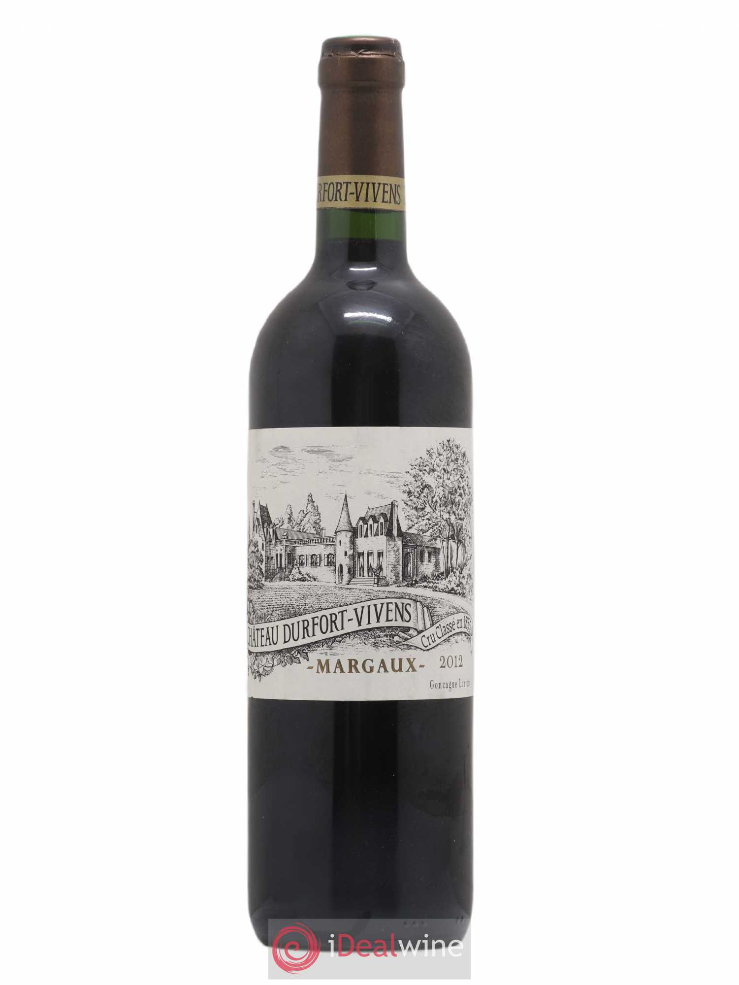 Château Durfort Vivens 2ème Grand Cru Classé 2012 - Lot de 1 bouteille - 0