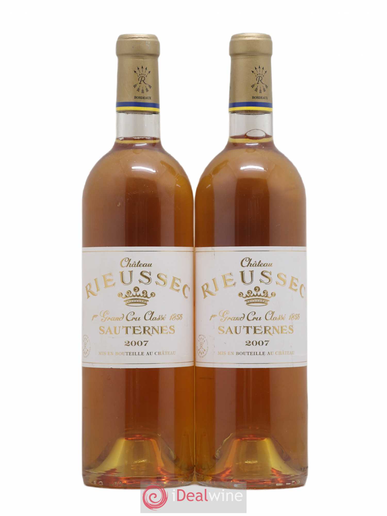 Château Rieussec 1er Grand Cru Classé 2007 - Lotto di 2 bottiglie - 0