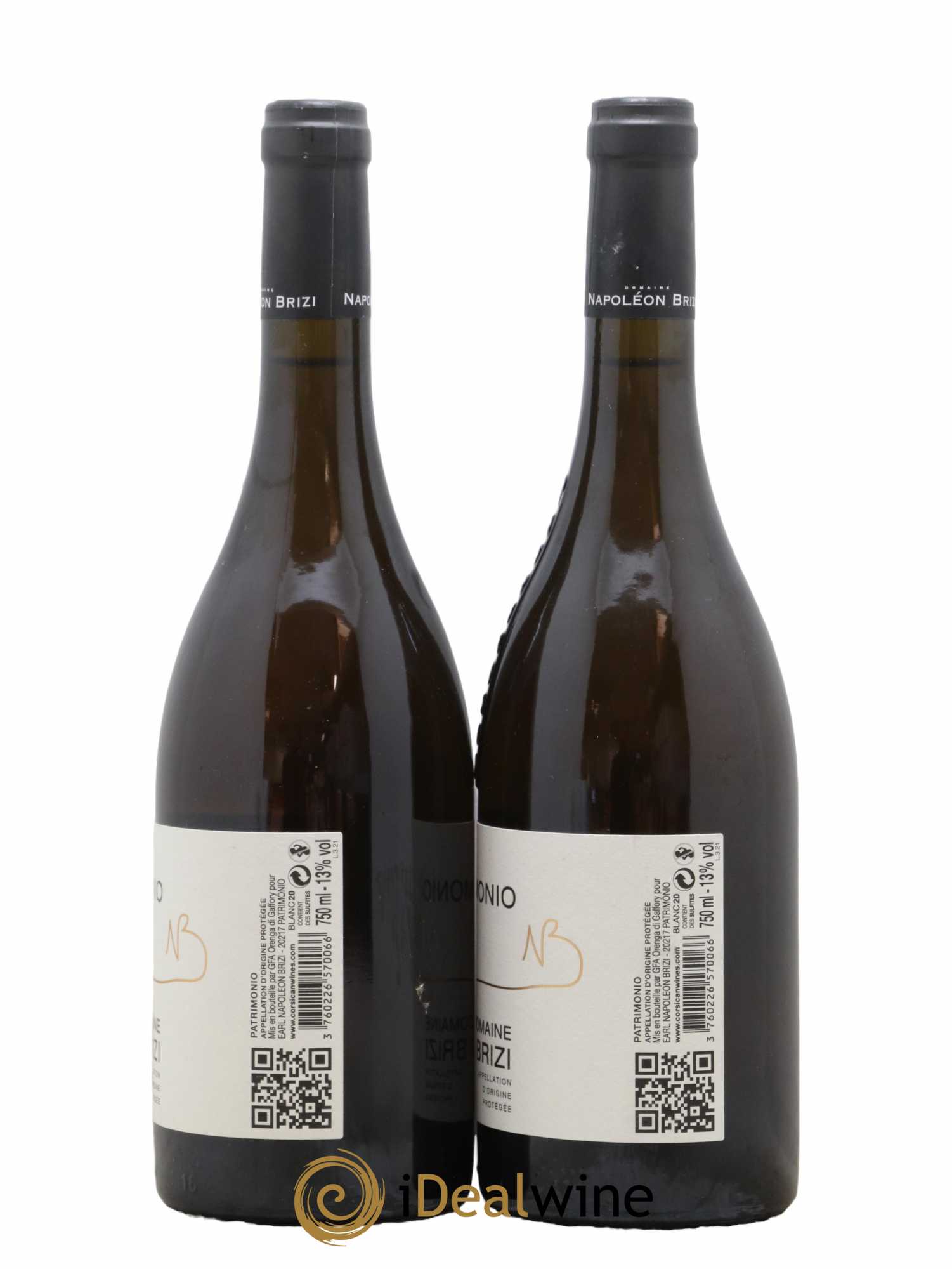 Patrimonio Domaine Napoléon Brizi 2020 - Lot de 2 bouteilles - 1