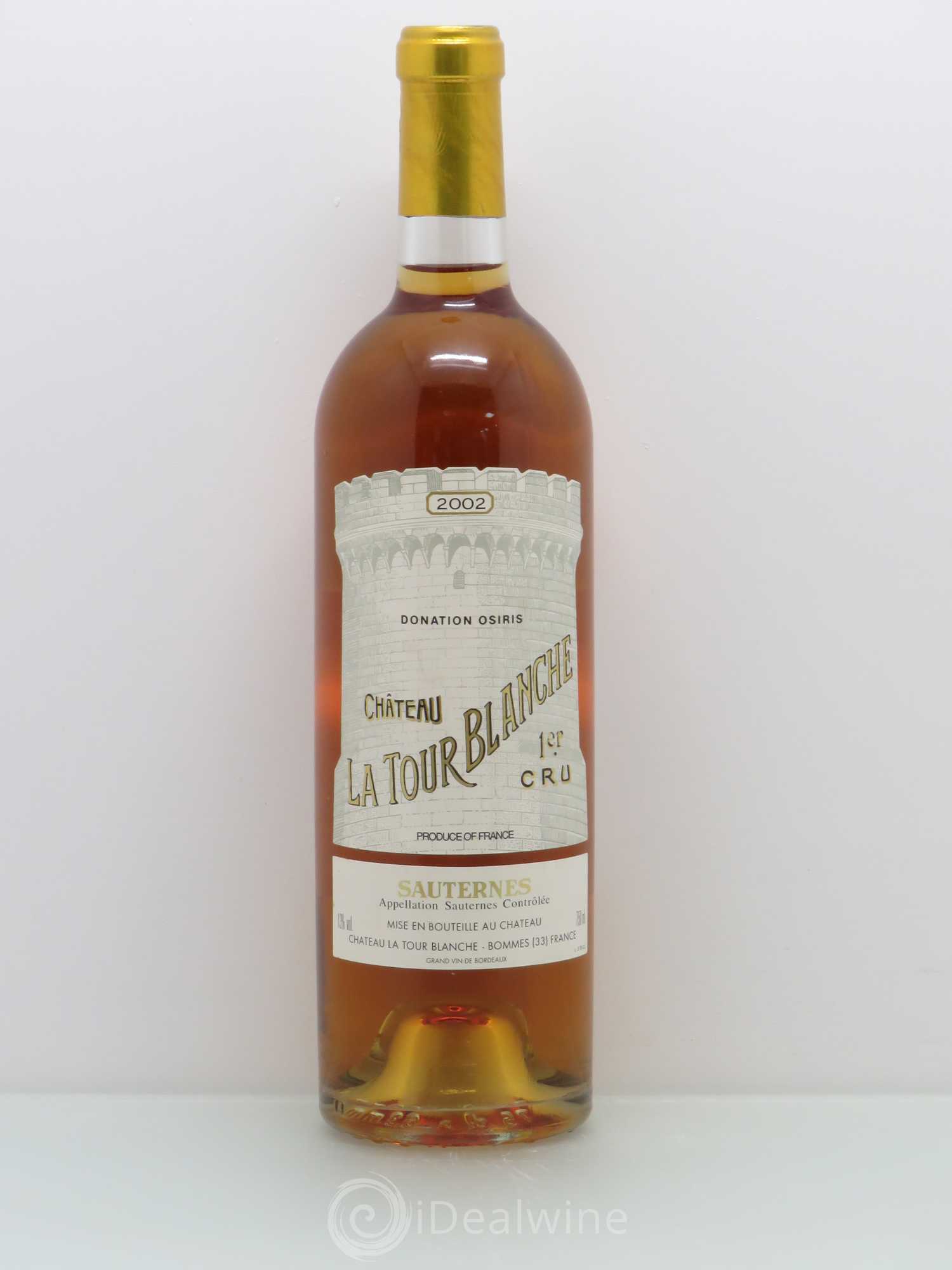 Château la Tour Blanche 1er Grand Cru Classé 2002 - Lotto di 1 bottiglia - 0