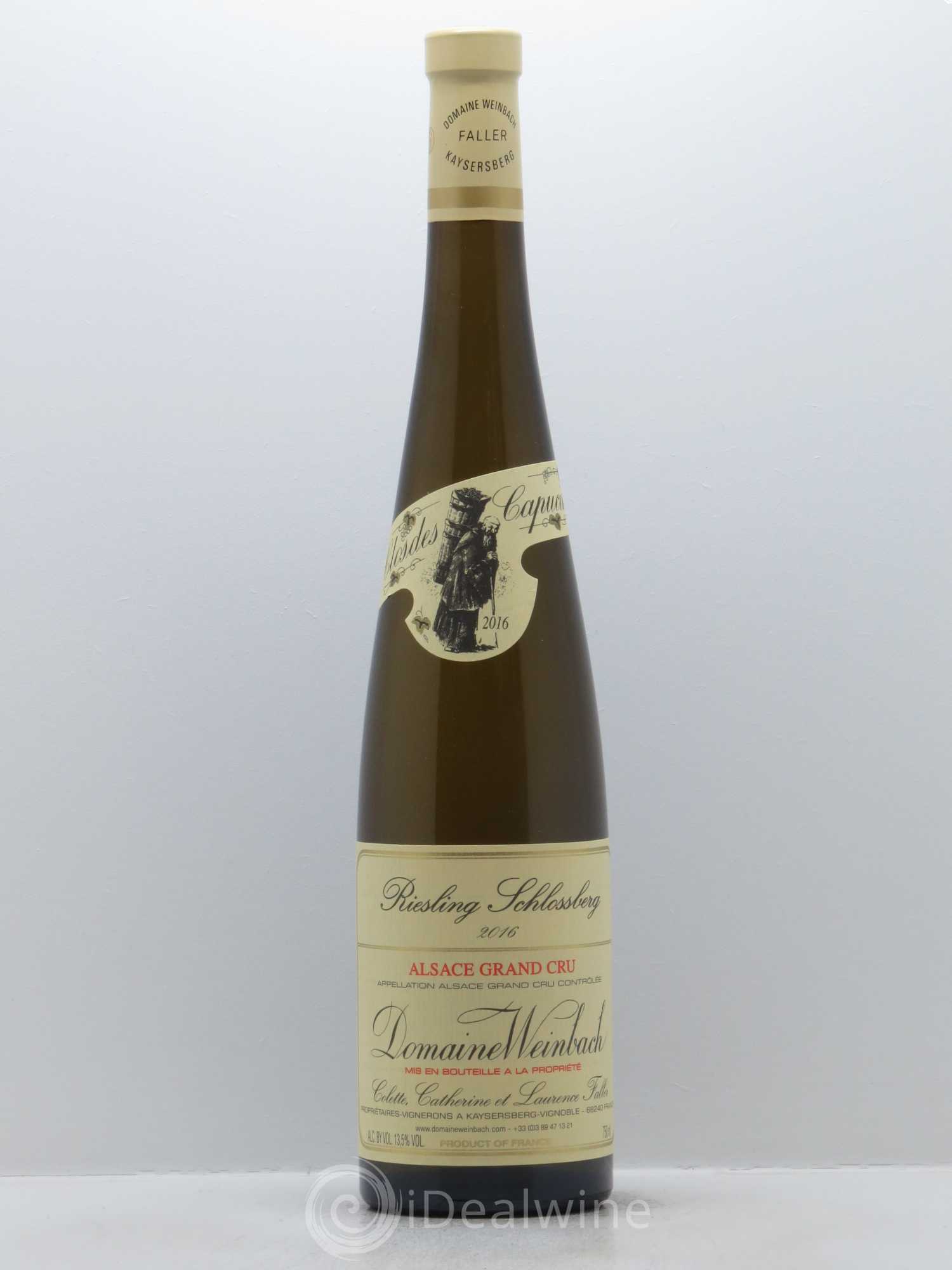 Alsace Grand Cru Schlossberg Riesling Weinbach (Domaine) 2016 - Lot de 1 bouteille - 0