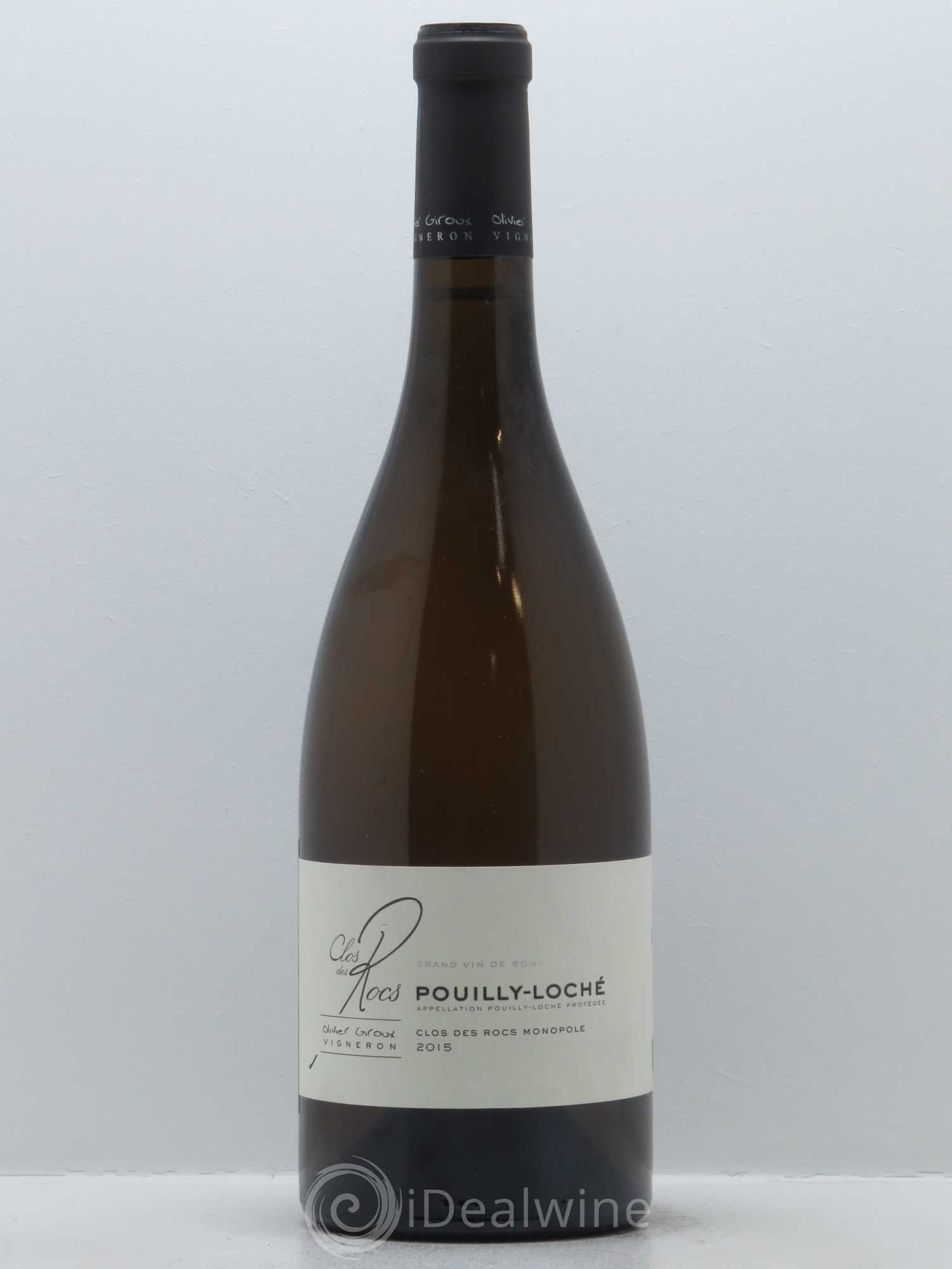 Pouilly-Loché Clos des Rocs - Monopole Le Clos des Rocs (Domaine) 2015 - Lot de 1 bouteille - 0