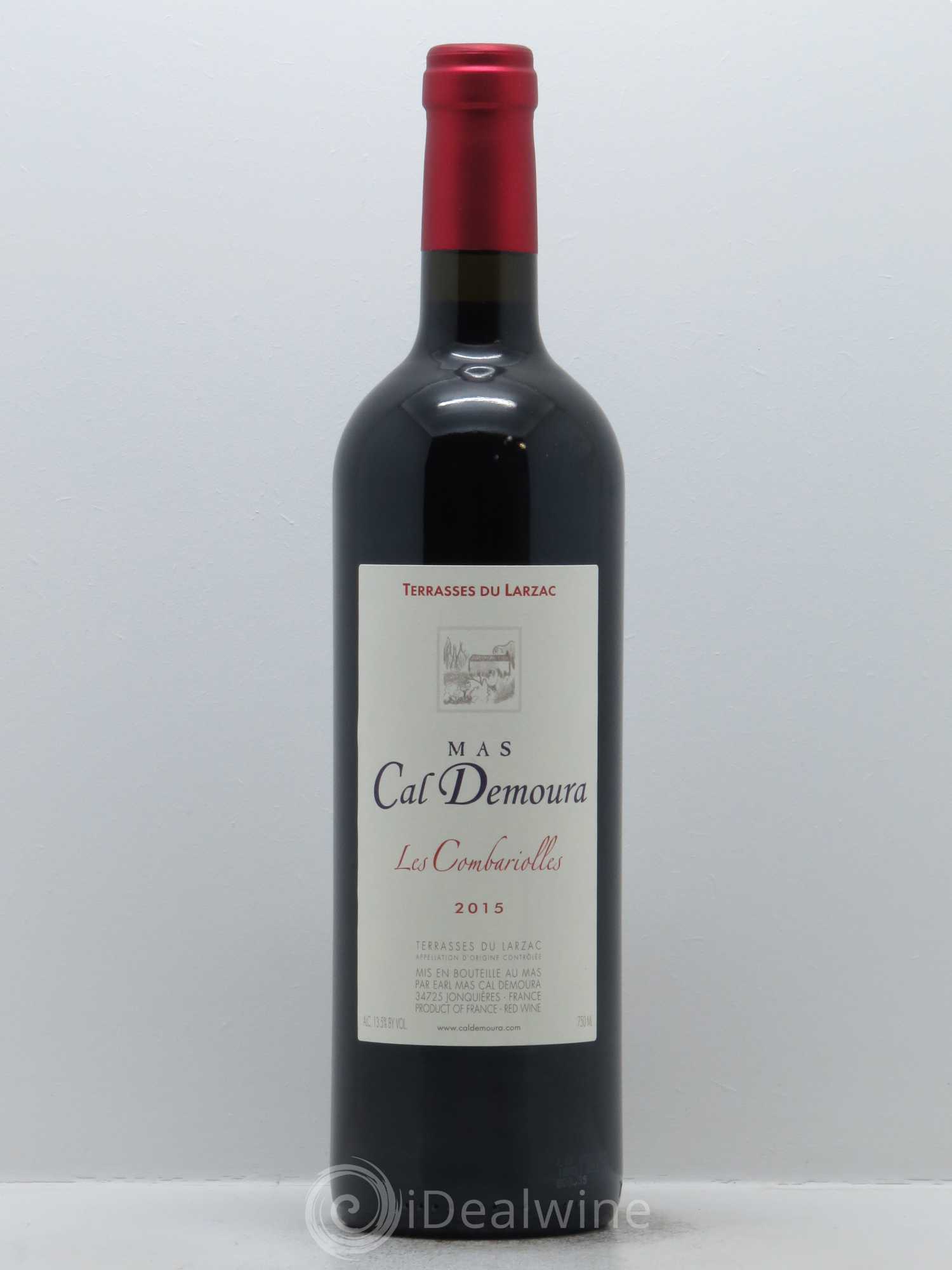 Terrasses du Larzac Les Combariolles Mas Cal Demoura 2015 - Lot de 1 bouteille - 0