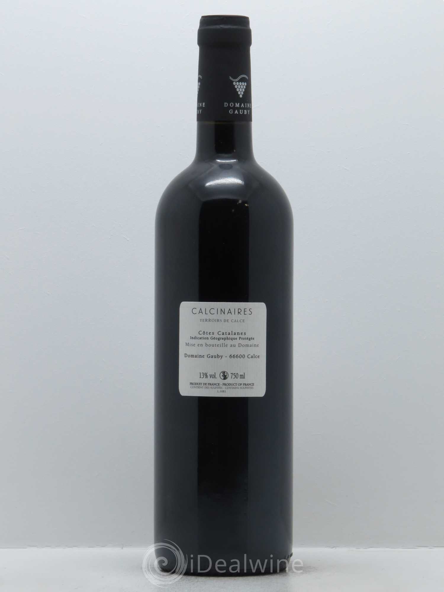 IGP Côtes Catalanes Les Calcinaires Gauby (Domaine) 2016 - Lot de 1 bouteille - 1