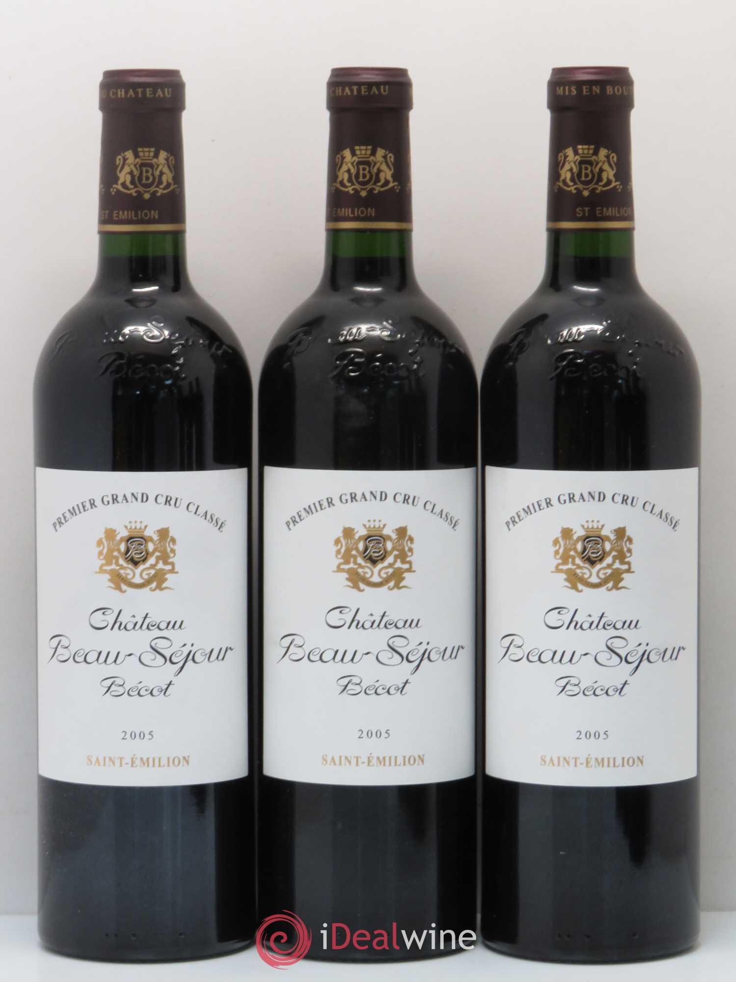 Château Beau-Séjour Bécot 1er Grand Cru Classé B 2005 - Lot de 6 bouteilles - 2