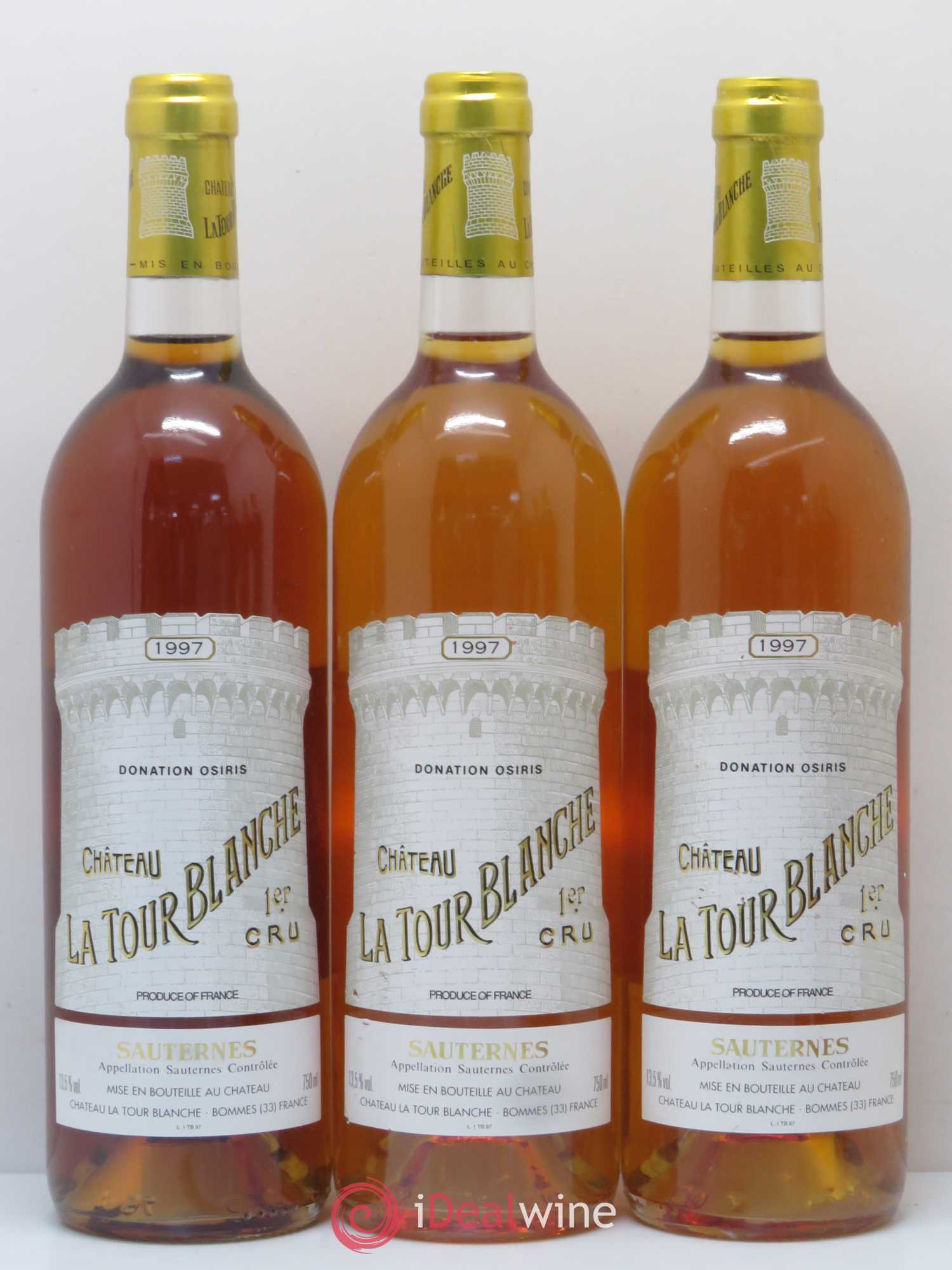 Château la Tour Blanche 1er Grand Cru Classé 1997 - Lotto di 6 bottiglie - 1