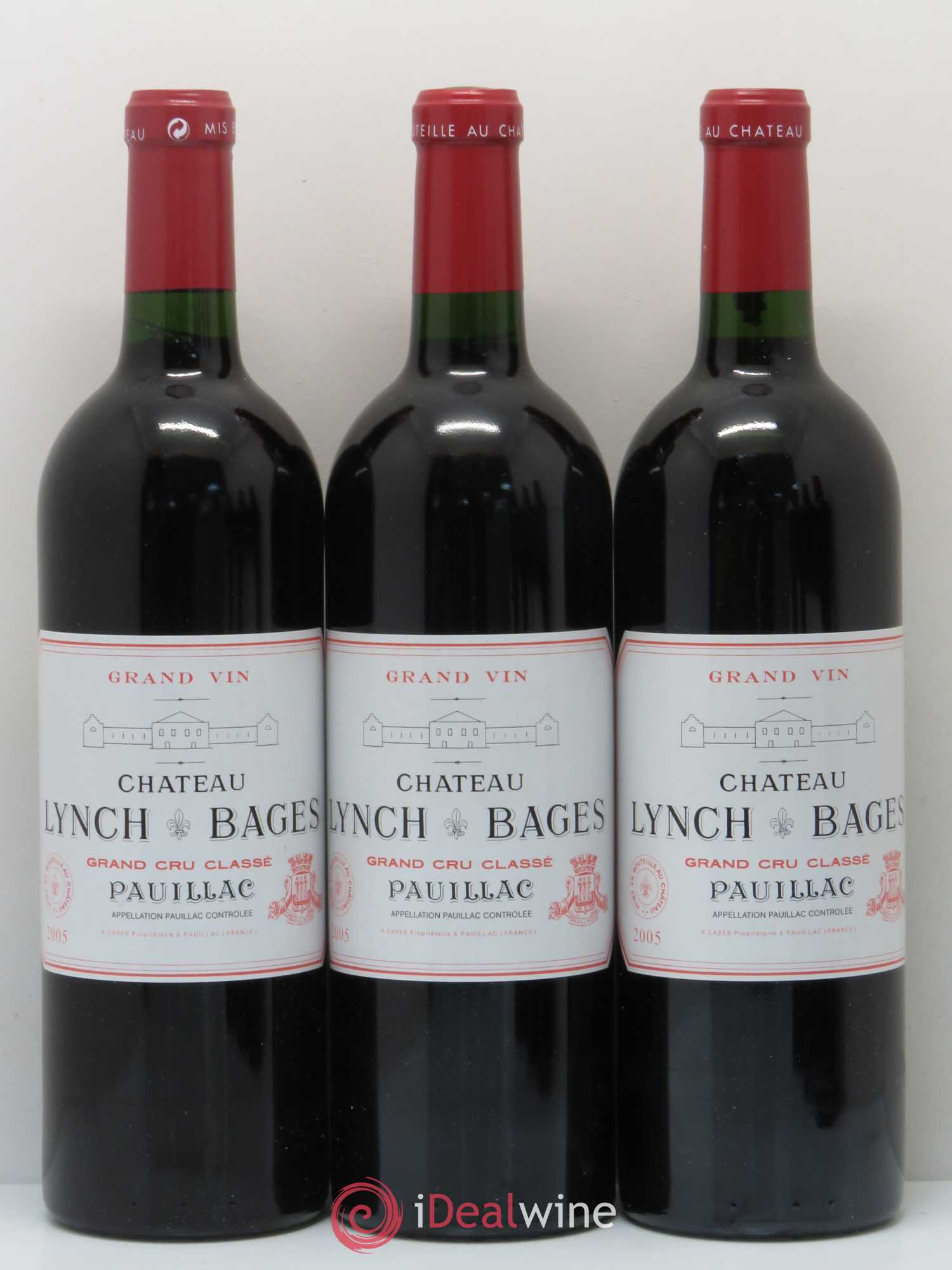 Château Lynch Bages 5ème Grand Cru Classé 2005 - Lot de 6 bouteilles - 1