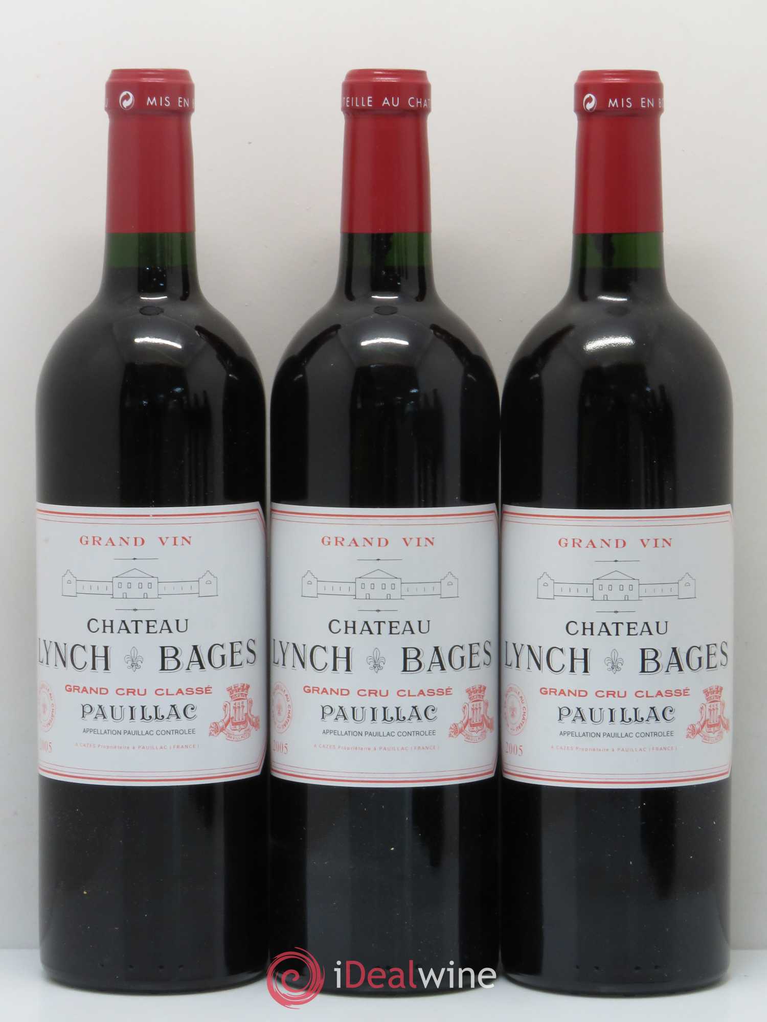 Château Lynch Bages 5ème Grand Cru Classé 2005 - Lot de 6 bouteilles - 2