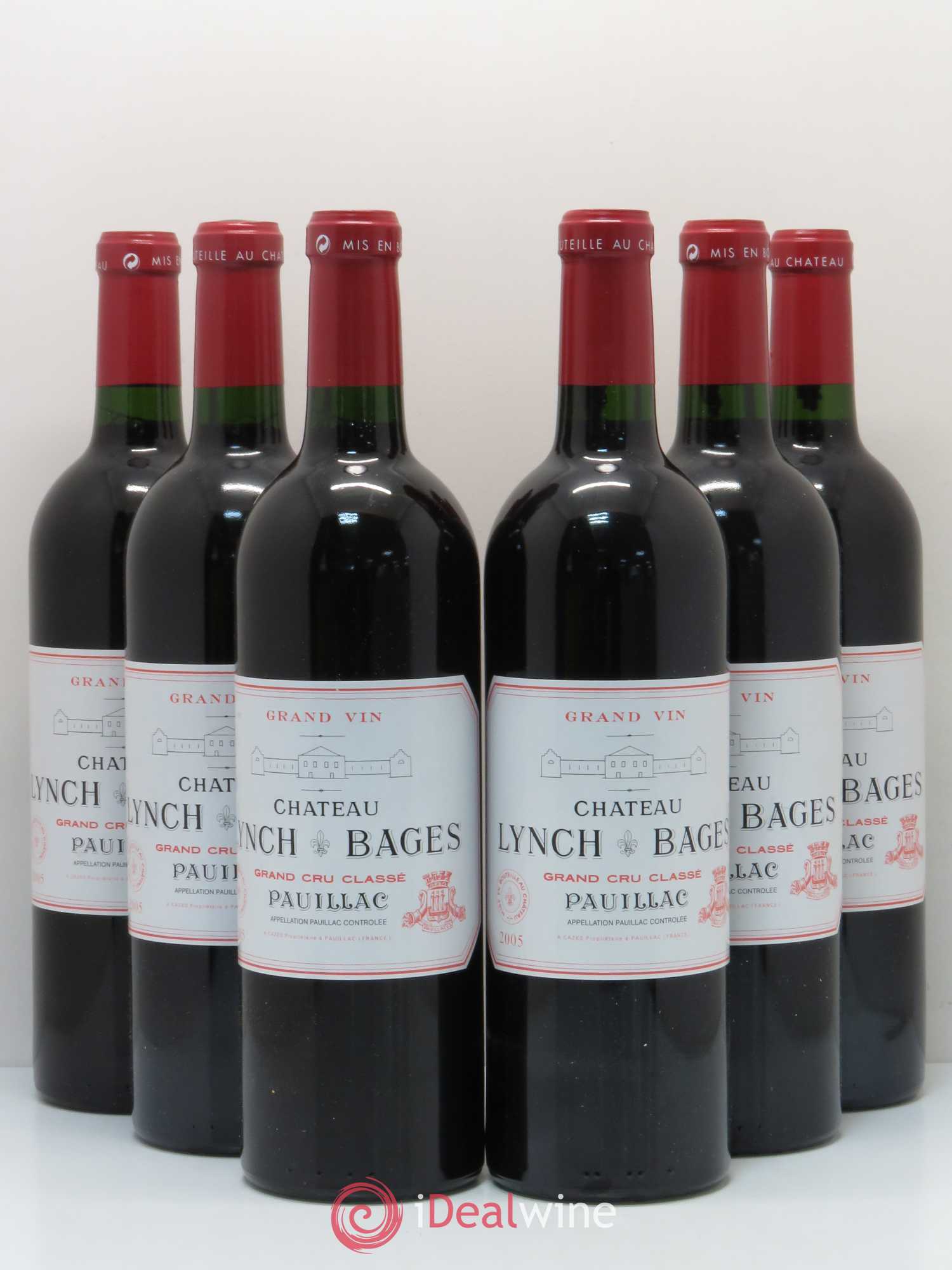 Château Lynch Bages 5ème Grand Cru Classé 2005 - Lot de 6 bouteilles - 0
