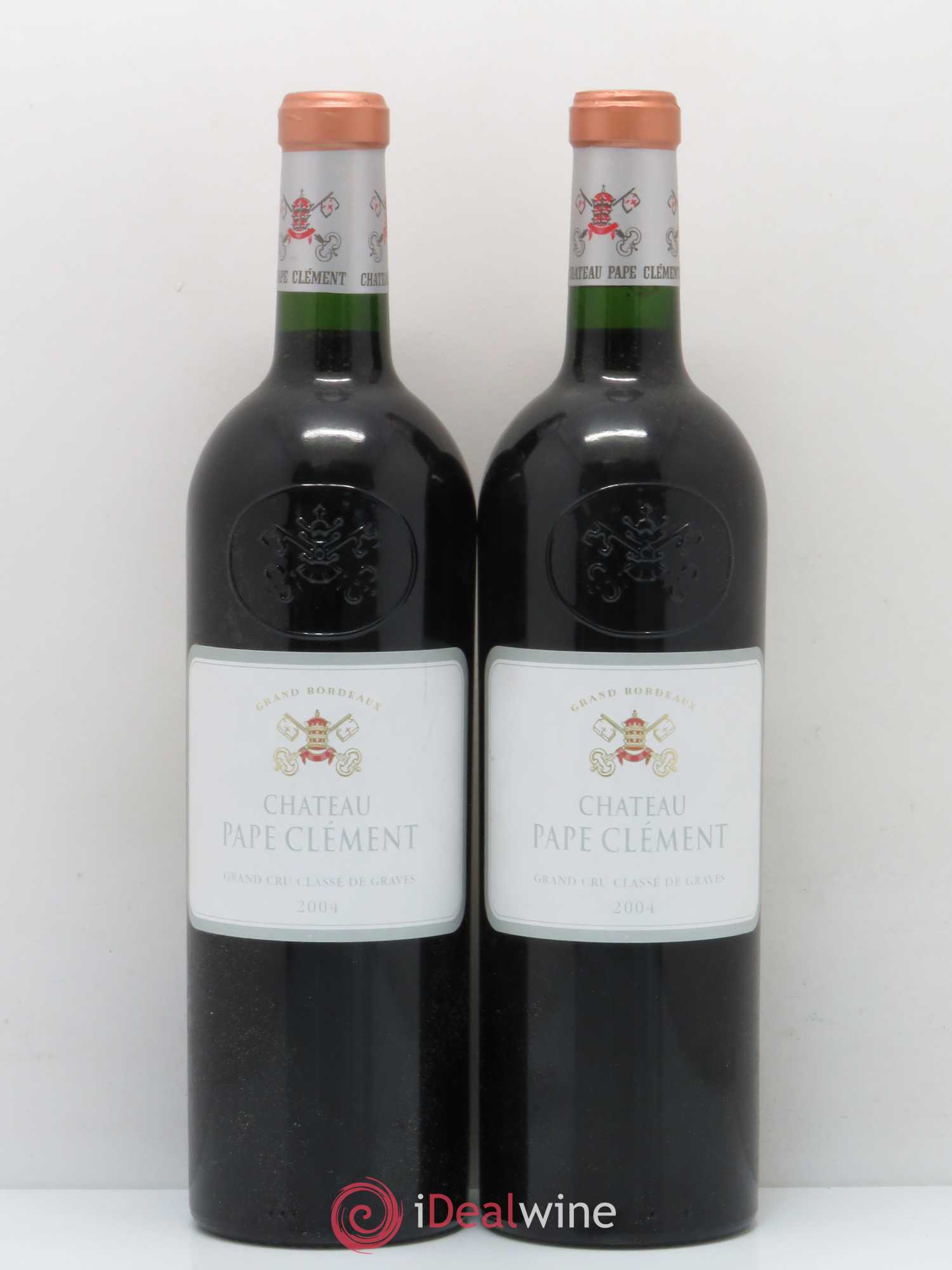 Château Pape Clément Cru Classé de Graves 2004 - Lot de 2 bouteilles - 0