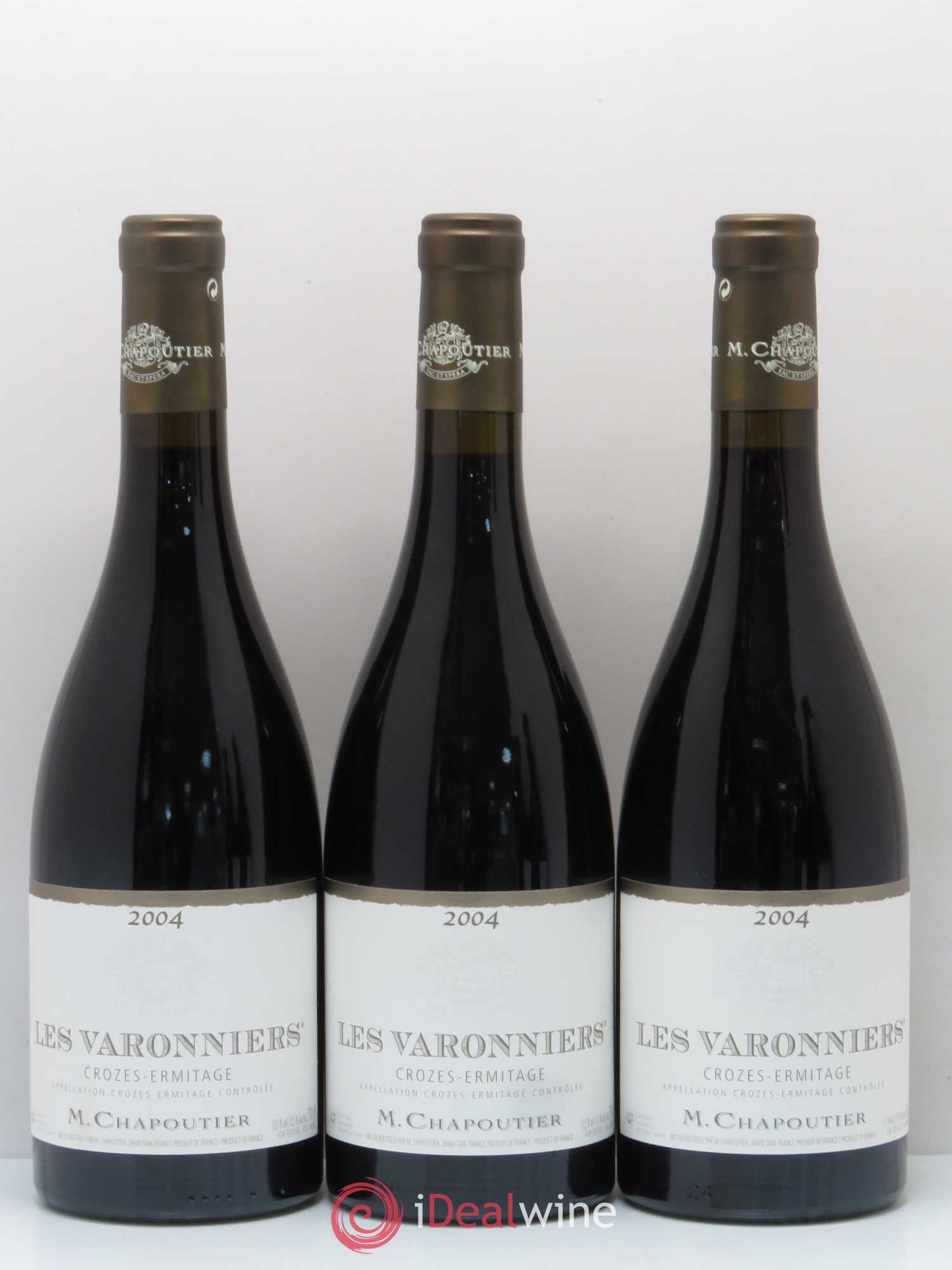 Crozes-Hermitage Les Varonniers Chapoutier 2004 - Lot de 5 bouteilles - 1