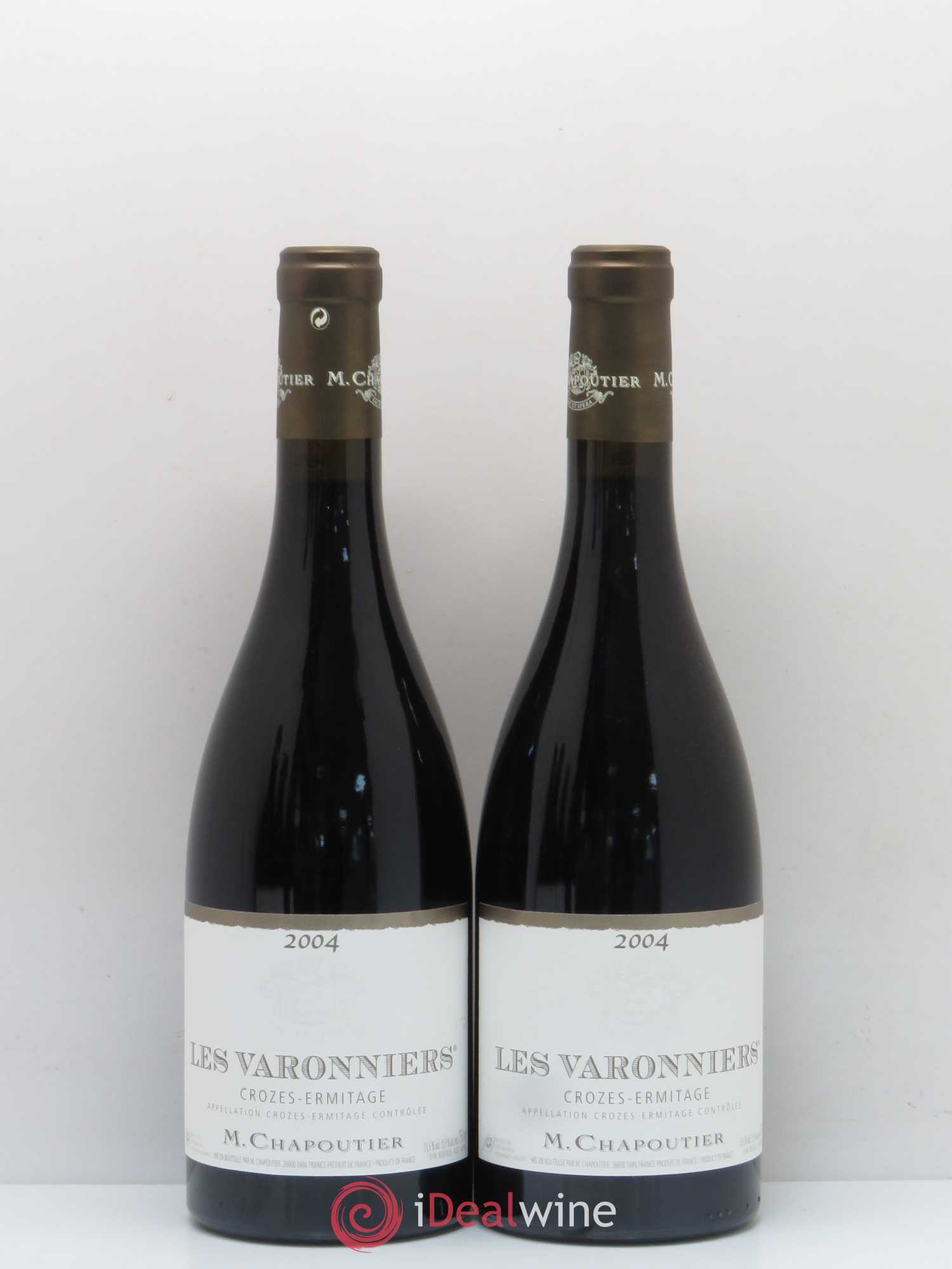 Crozes-Hermitage Les Varonniers Chapoutier 2004 - Lot de 5 bouteilles - 2