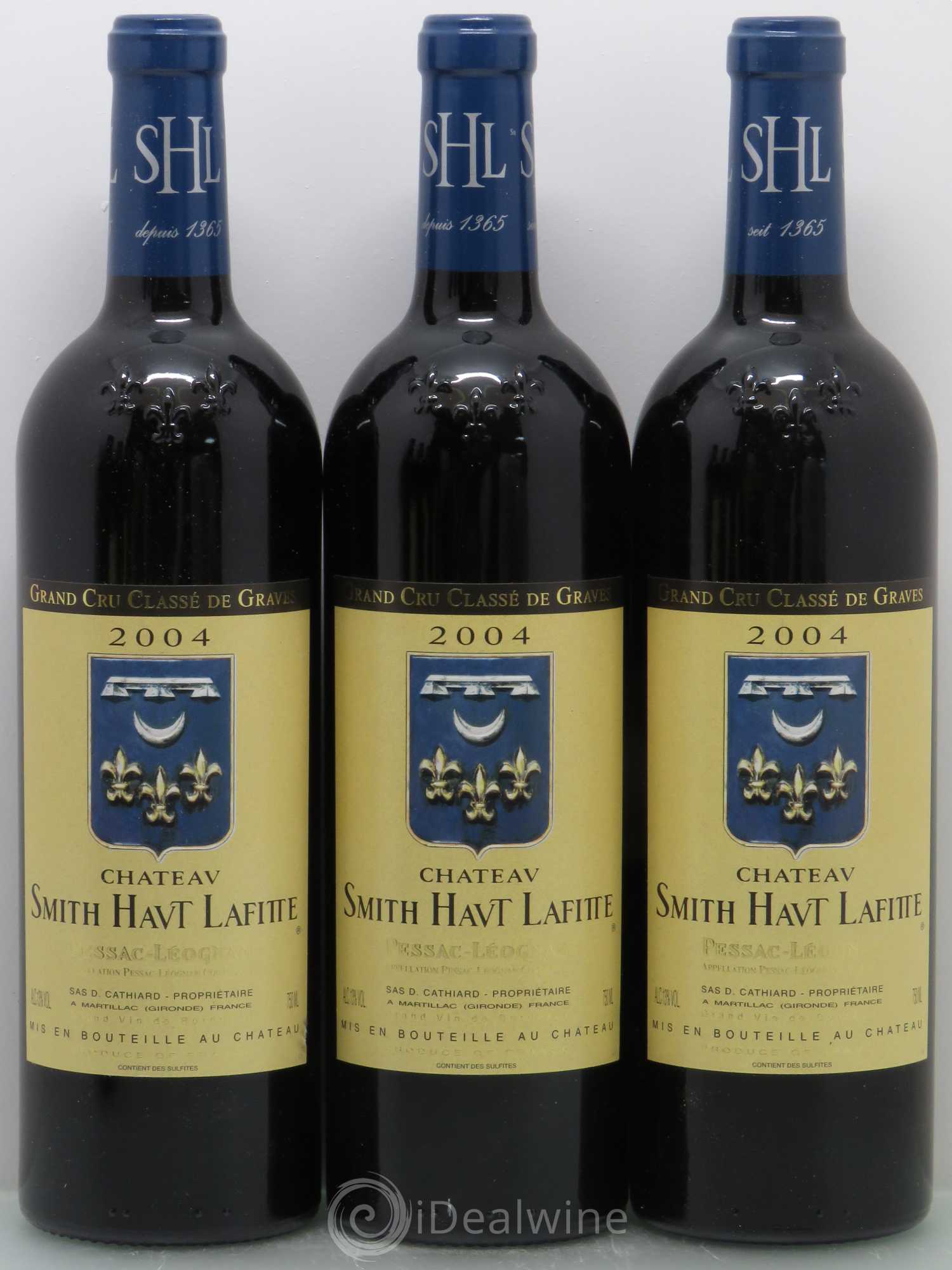 Château Smith Haut Lafitte Cru Classé de Graves 2004 - Lot de 12 bouteilles - 1