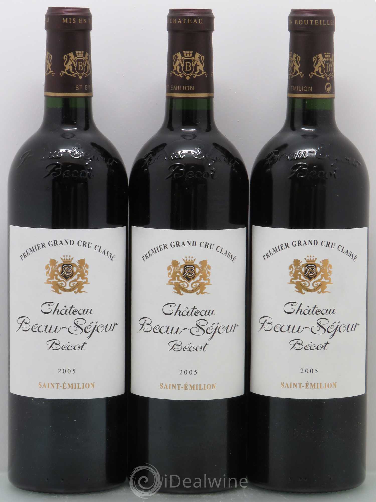 Château Beau-Séjour Bécot 1er Grand Cru Classé B 2005 - Lot de 12 bouteilles - 4
