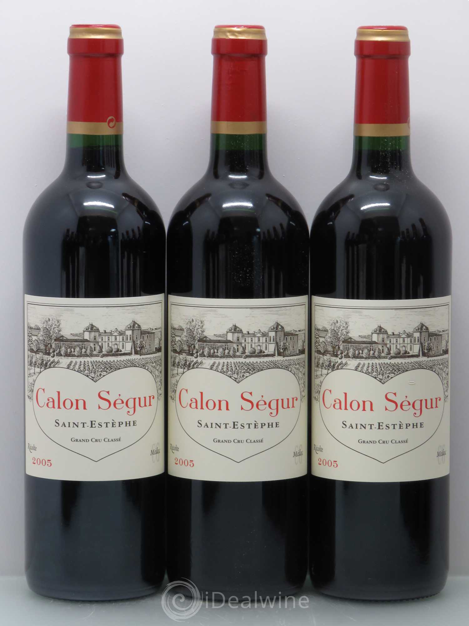 Château Calon Ségur 3ème Grand Cru Classé 2005 - Lot de 12 bouteilles - 1