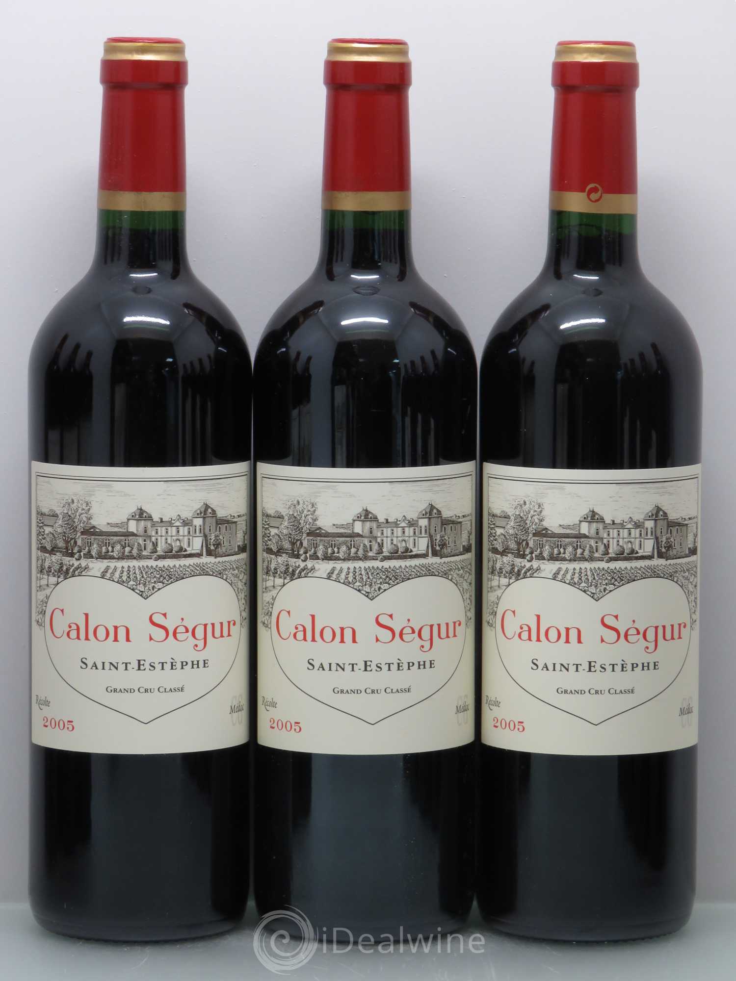 Château Calon Ségur 3ème Grand Cru Classé 2005 - Lot de 12 bouteilles - 2