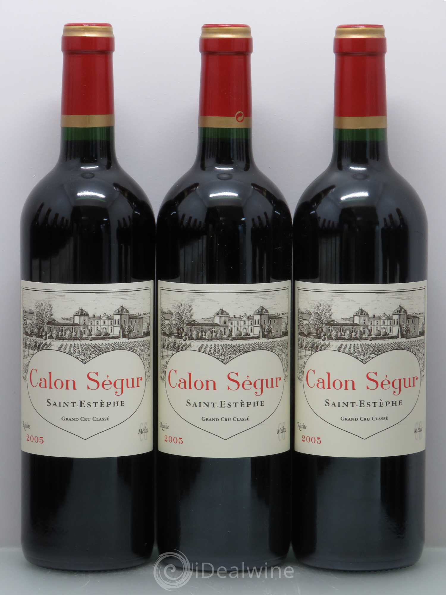Château Calon Ségur 3ème Grand Cru Classé 2005 - Lot de 12 bouteilles - 3