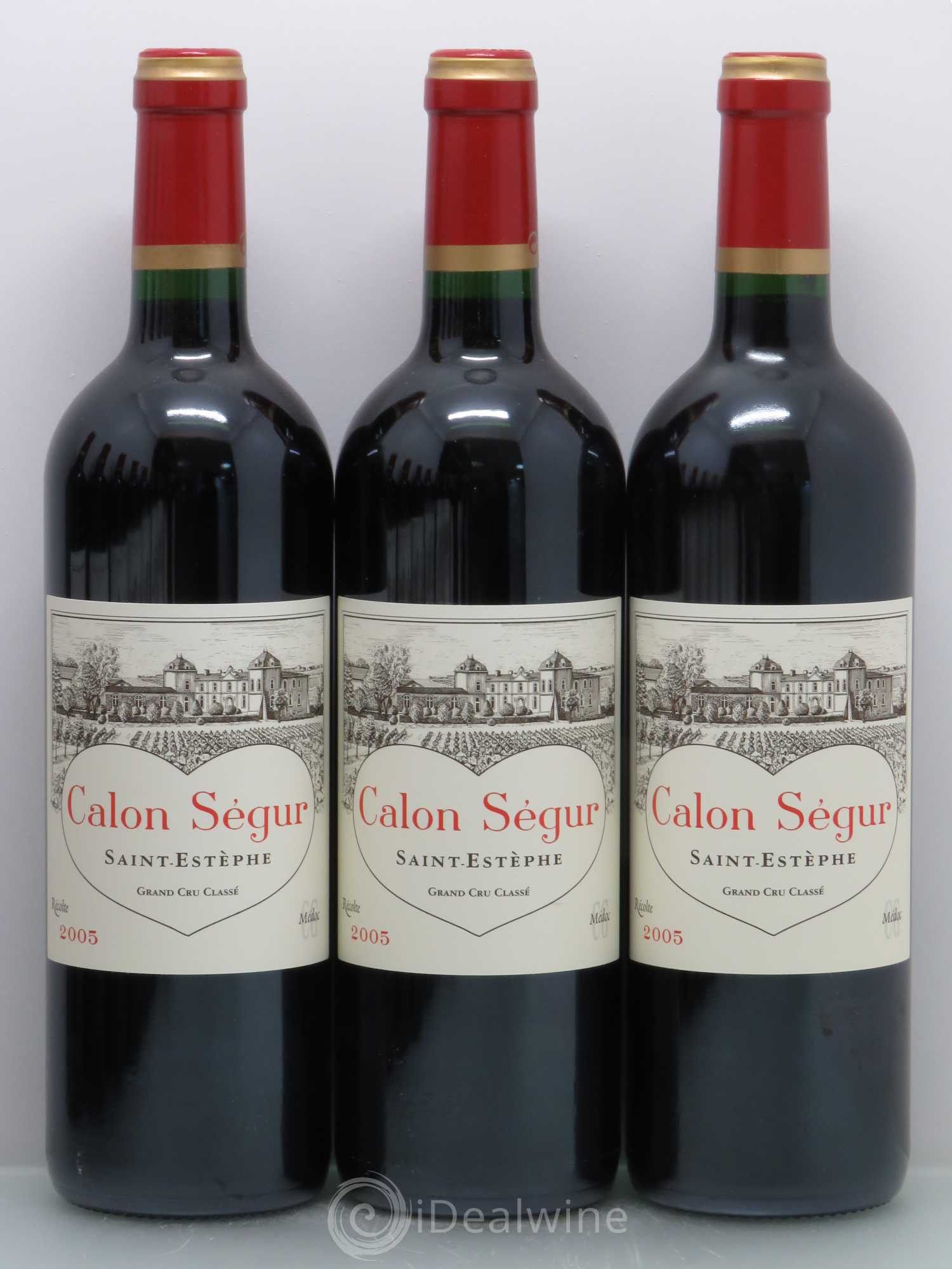 Château Calon Ségur 3ème Grand Cru Classé 2005 - Lot de 12 bouteilles - 4