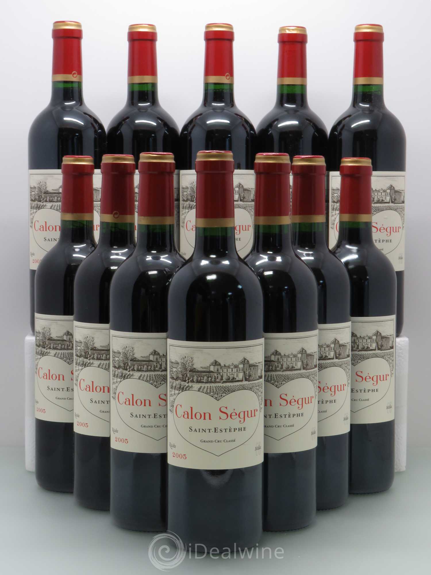 Château Calon Ségur 3ème Grand Cru Classé 2005 - Lot de 12 bouteilles - 0