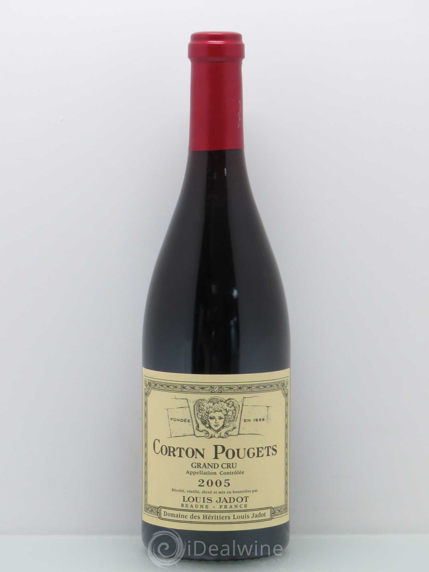 Corton Grand Cru Pougets Maison Louis Jadot 2005 - Lot de 1 bouteille - 0