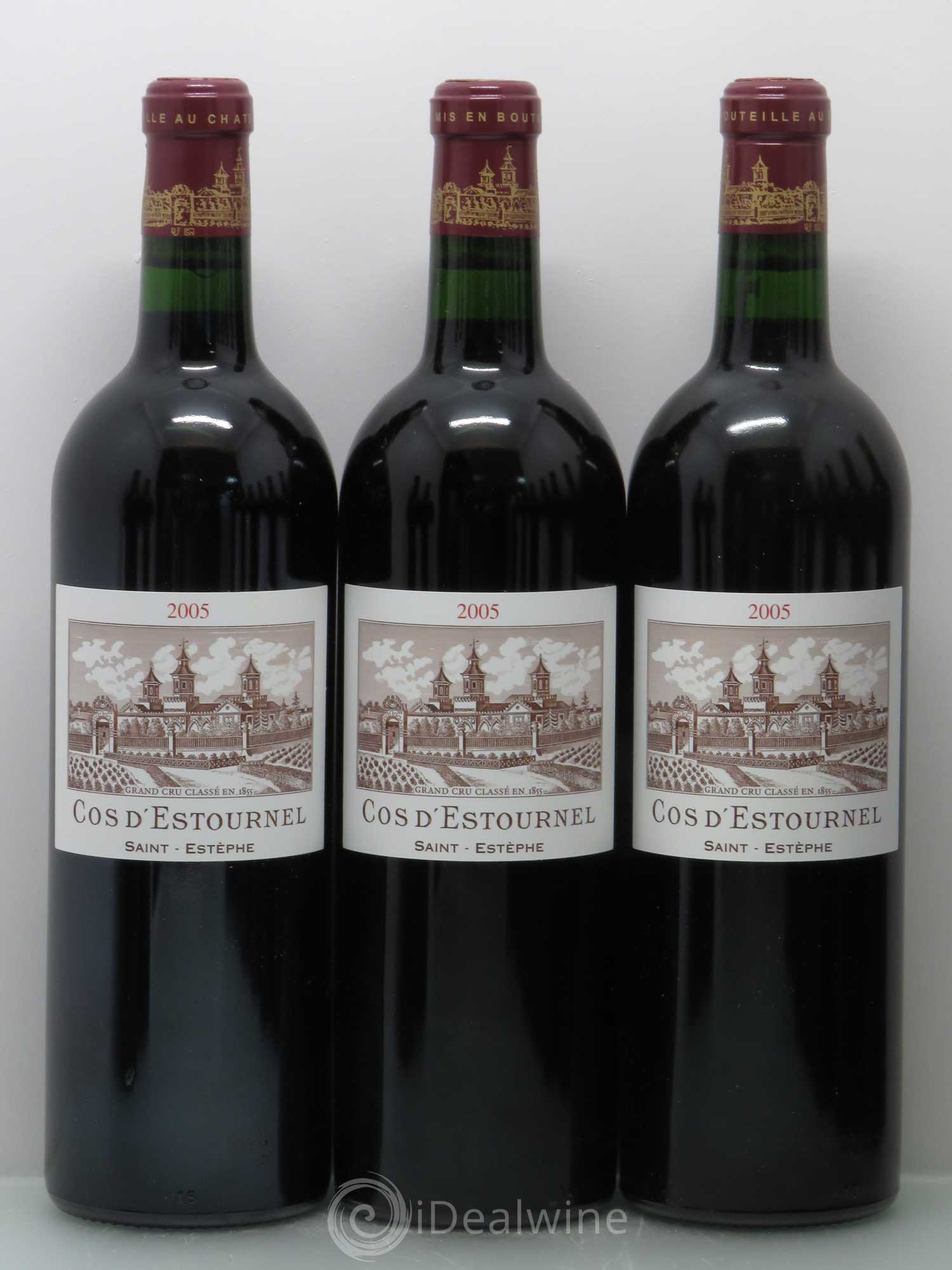 Cos d'Estournel 2ème Grand Cru Classé 2005 - Lot de 12 bouteilles - 1