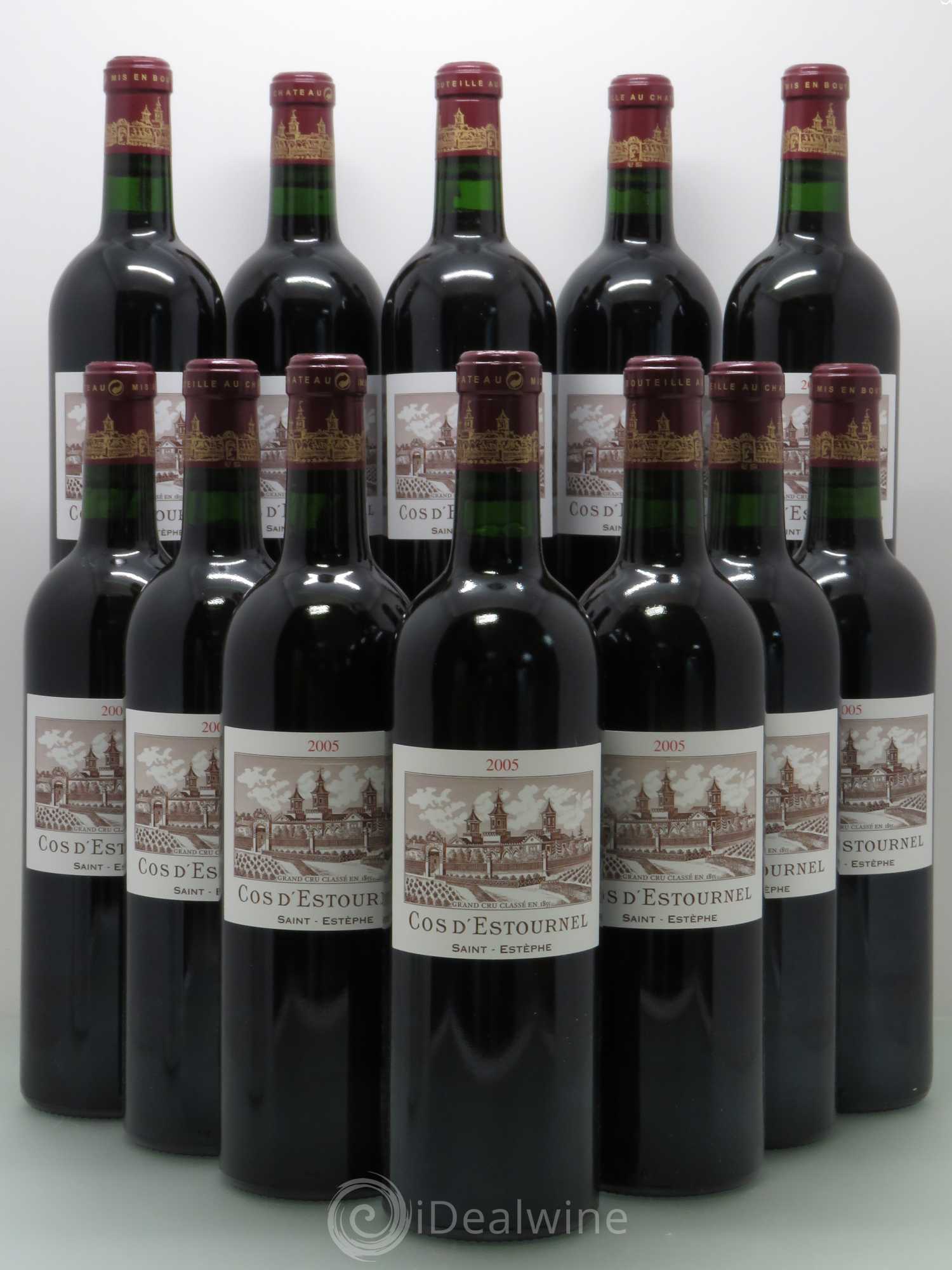 Cos d'Estournel 2ème Grand Cru Classé 2005 - Lot de 12 bouteilles - 0