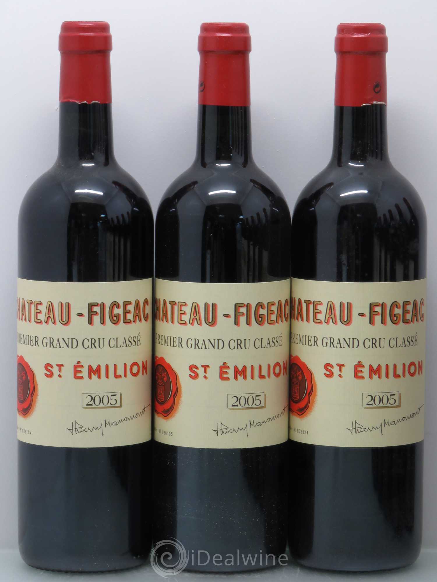 Château Figeac 1er Grand Cru Classé A 2005 - Lot de 12 bouteilles - 2