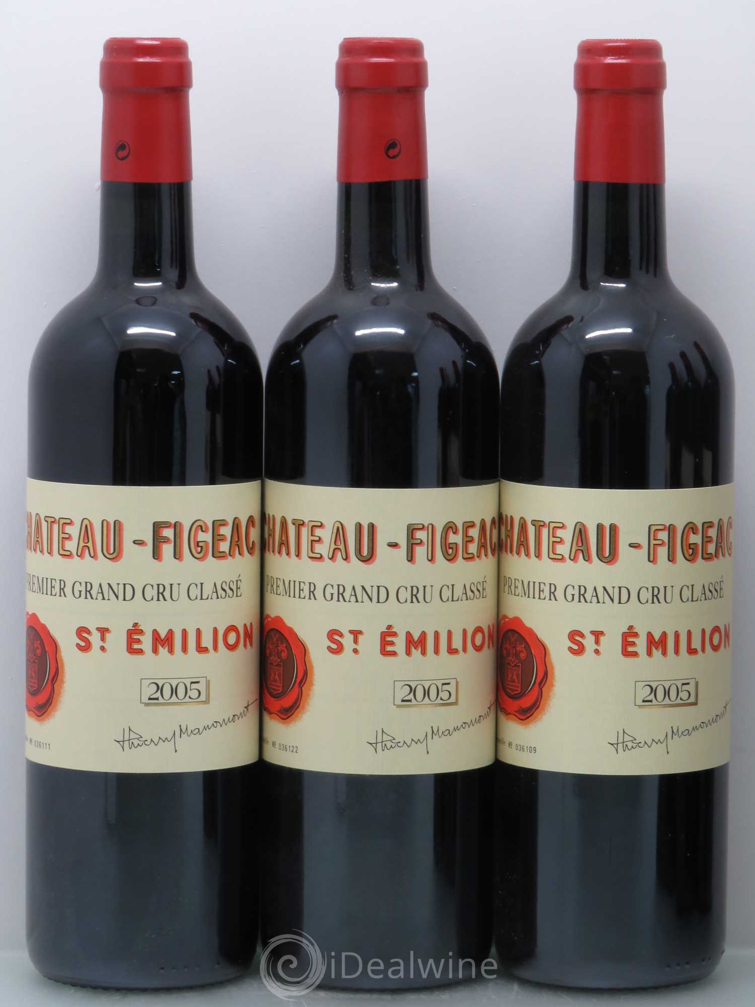 Château Figeac 1er Grand Cru Classé A 2005 - Lot de 12 bouteilles - 3