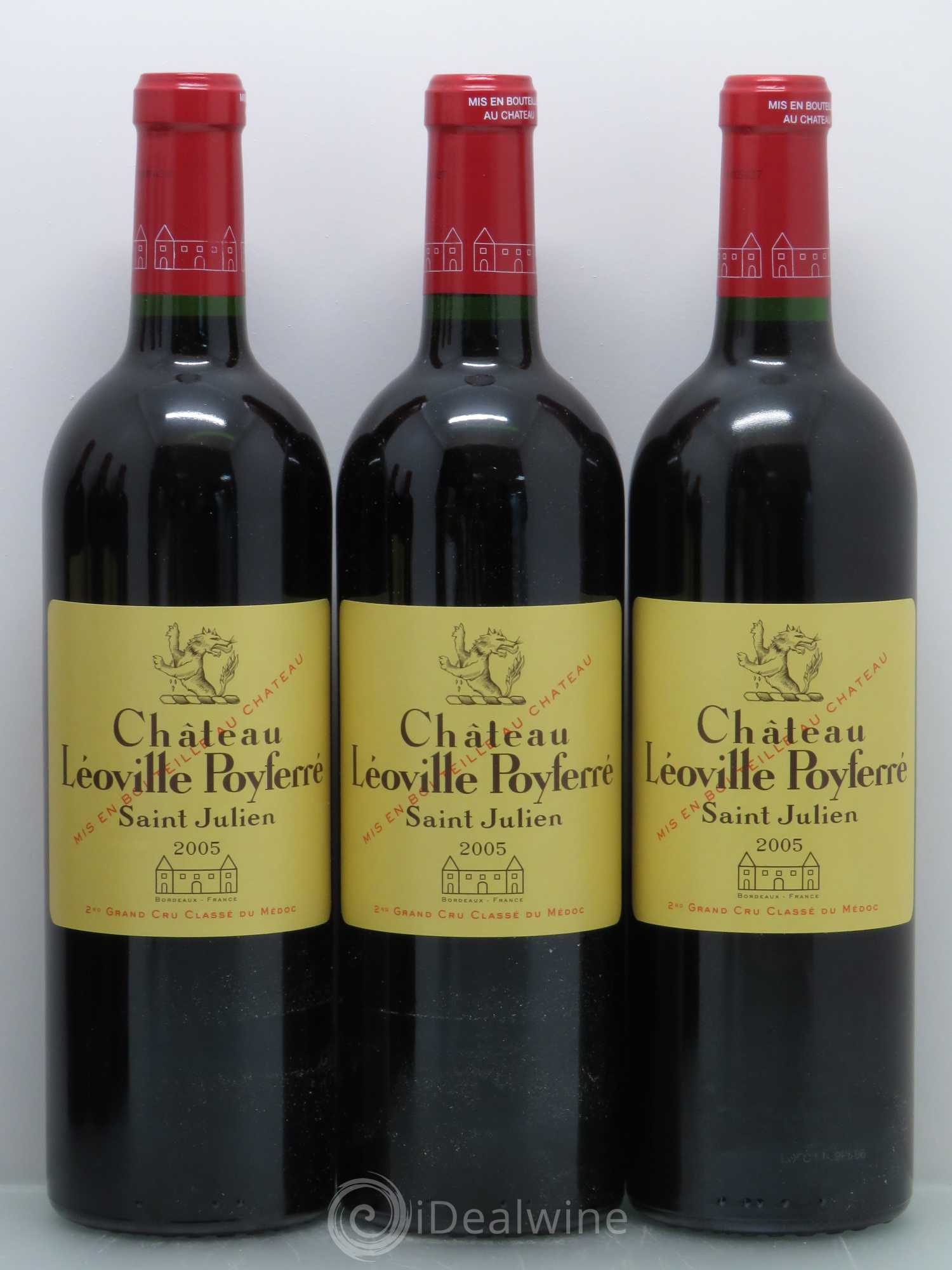 Château Léoville Poyferré 2ème Grand Cru Classé 2005 - Lot de 12 bouteilles - 3
