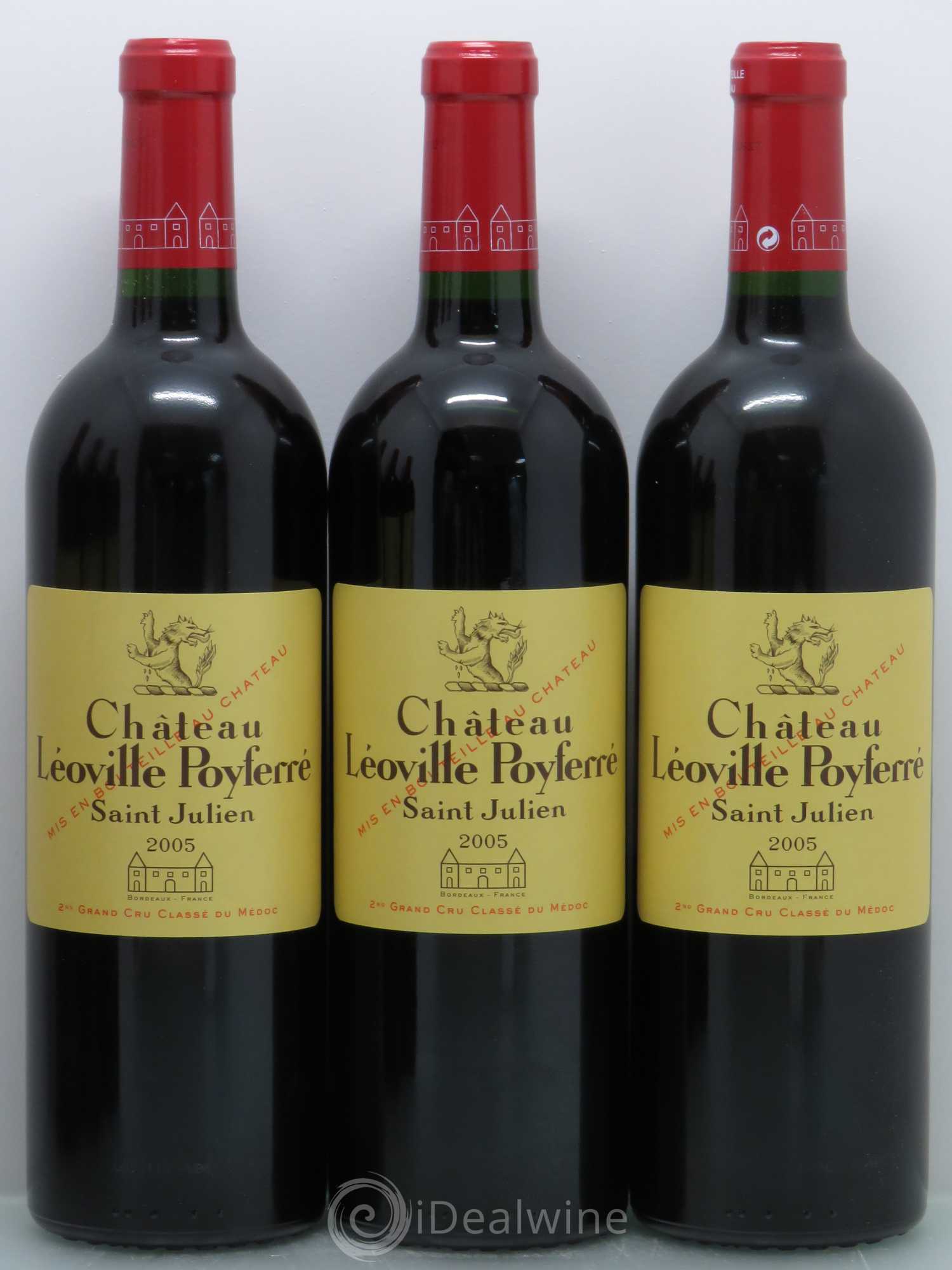 Château Léoville Poyferré 2ème Grand Cru Classé 2005 - Lot de 12 bouteilles - 3