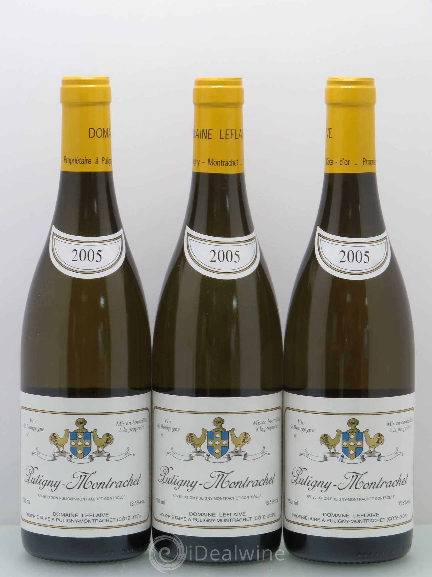 Puligny-Montrachet Leflaive (Domaine) 2005 - Lot de 3 bouteilles - 0