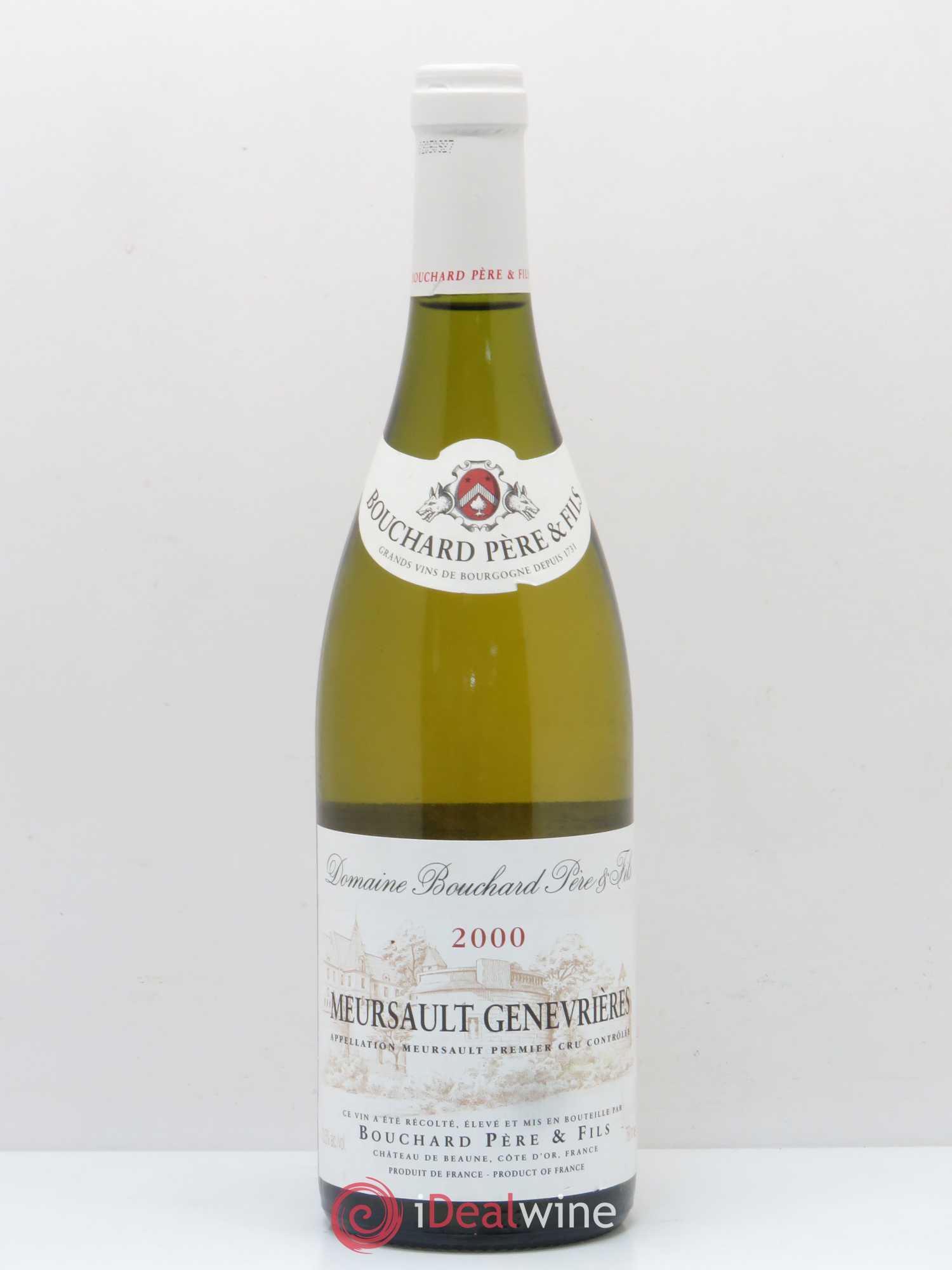 Meursault 1er Cru Genevrières Bouchard Père & Fils 2000 - Lot de 1 bouteille - 0
