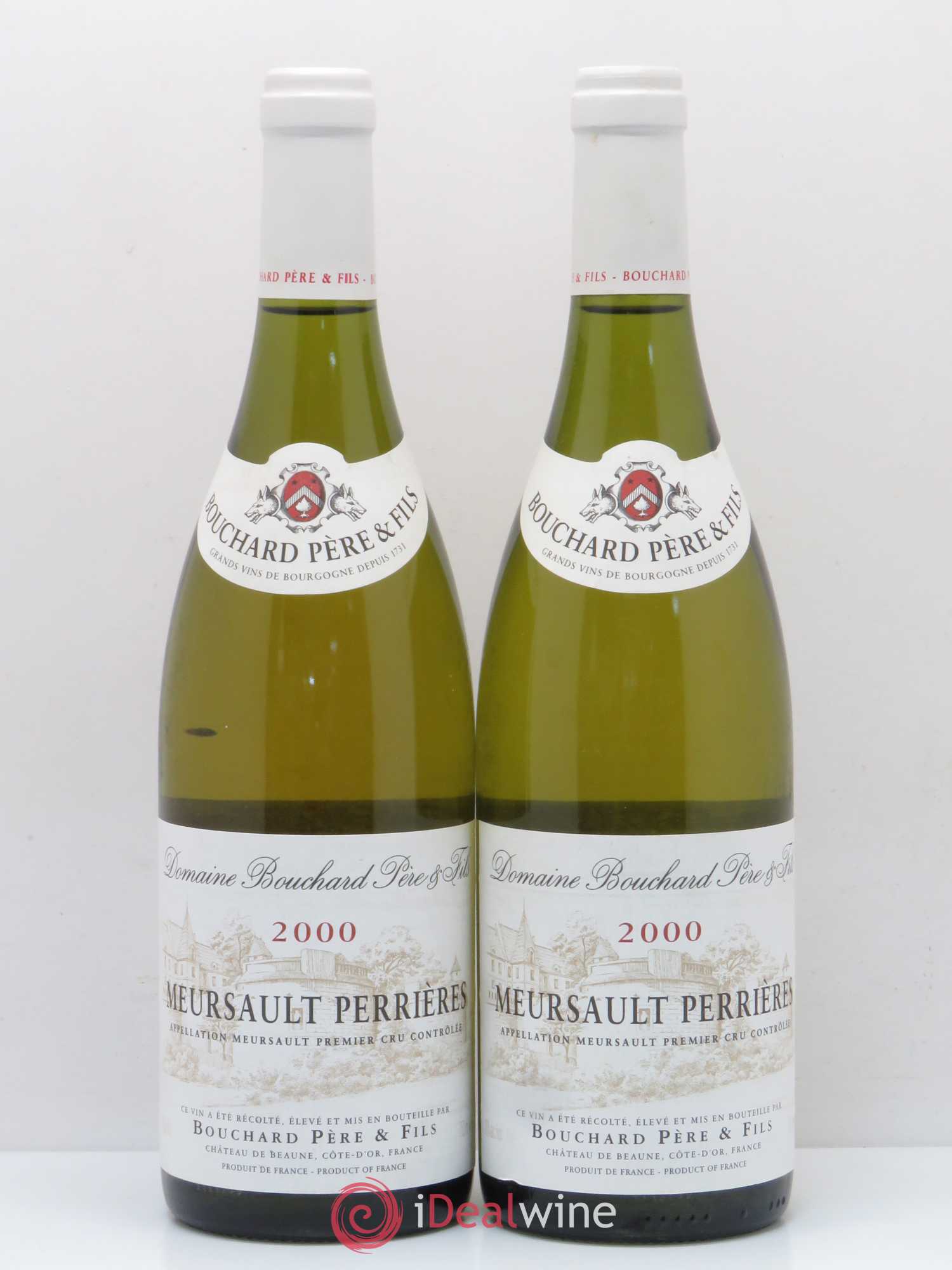 Meursault 1er Cru Perrières Bouchard Père & Fils 2000 - Lot de 2 bouteilles - 0