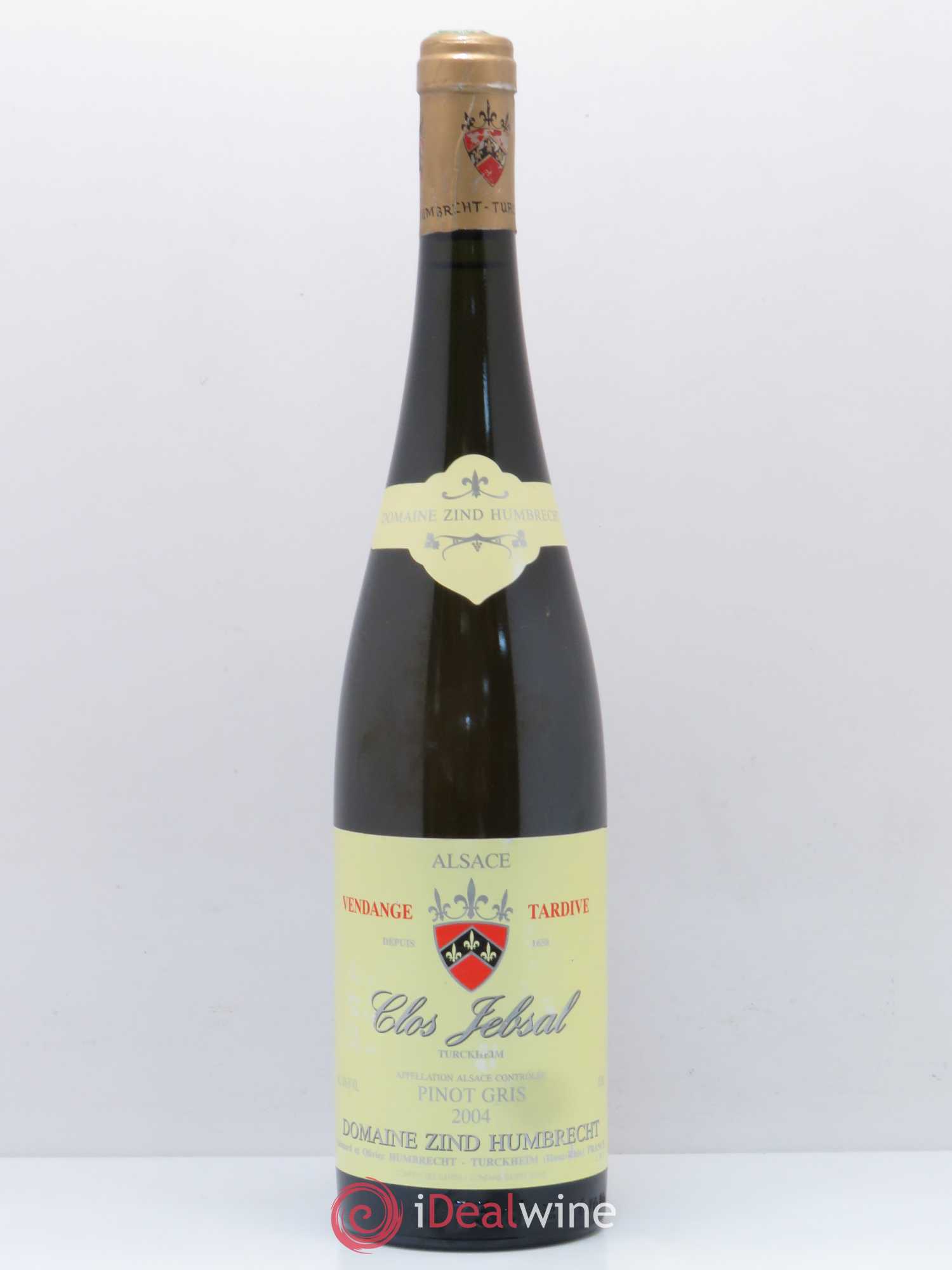 Alsace Pinot Gris Clos Jebsal Vendanges Tardives Zind-Humbrecht (Domaine) 2004 - Lotto di 1 bottiglia - 0