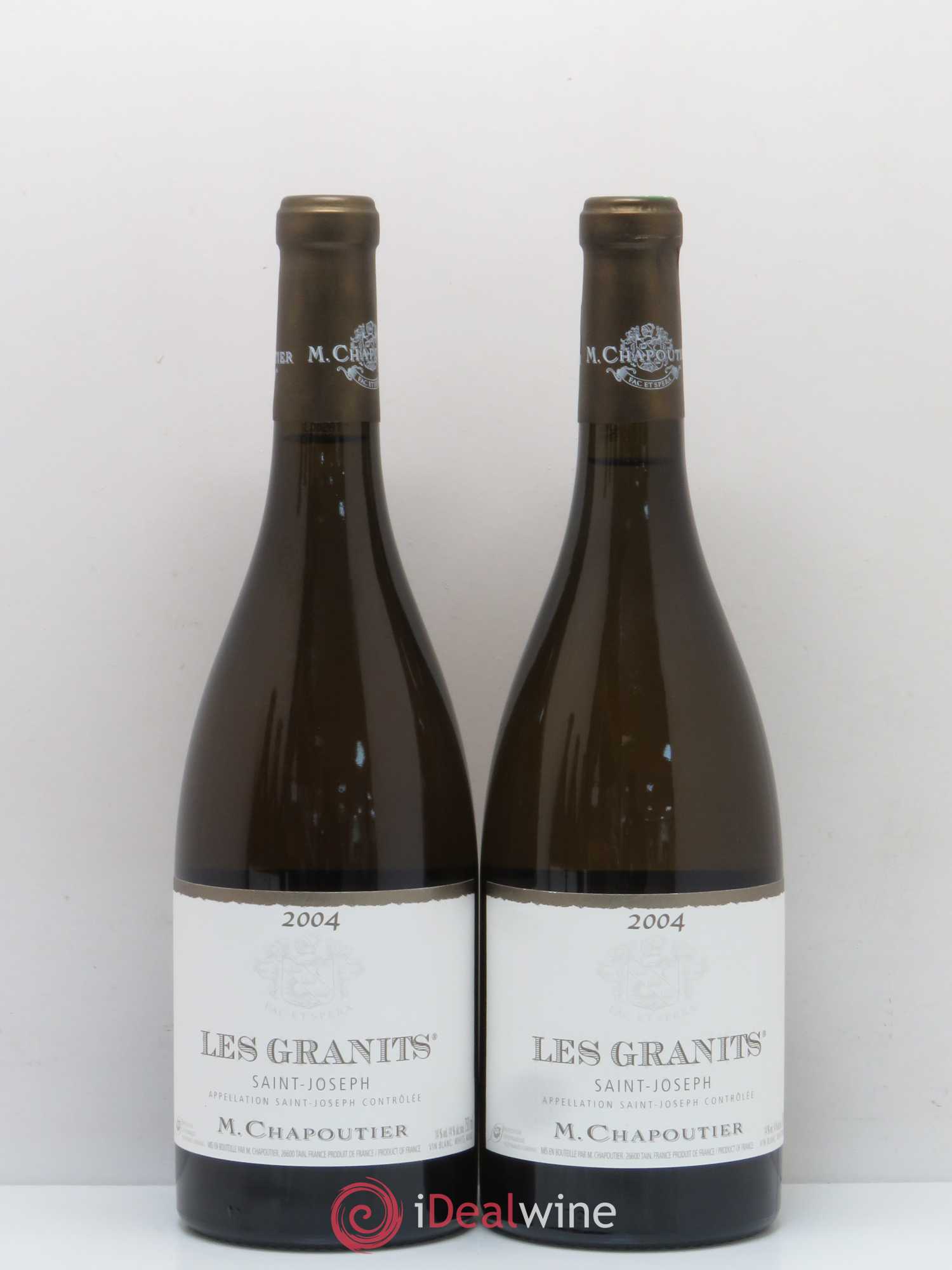 Saint-Joseph Les Granits Chapoutier 2004 - Lot de 5 bouteilles - 2