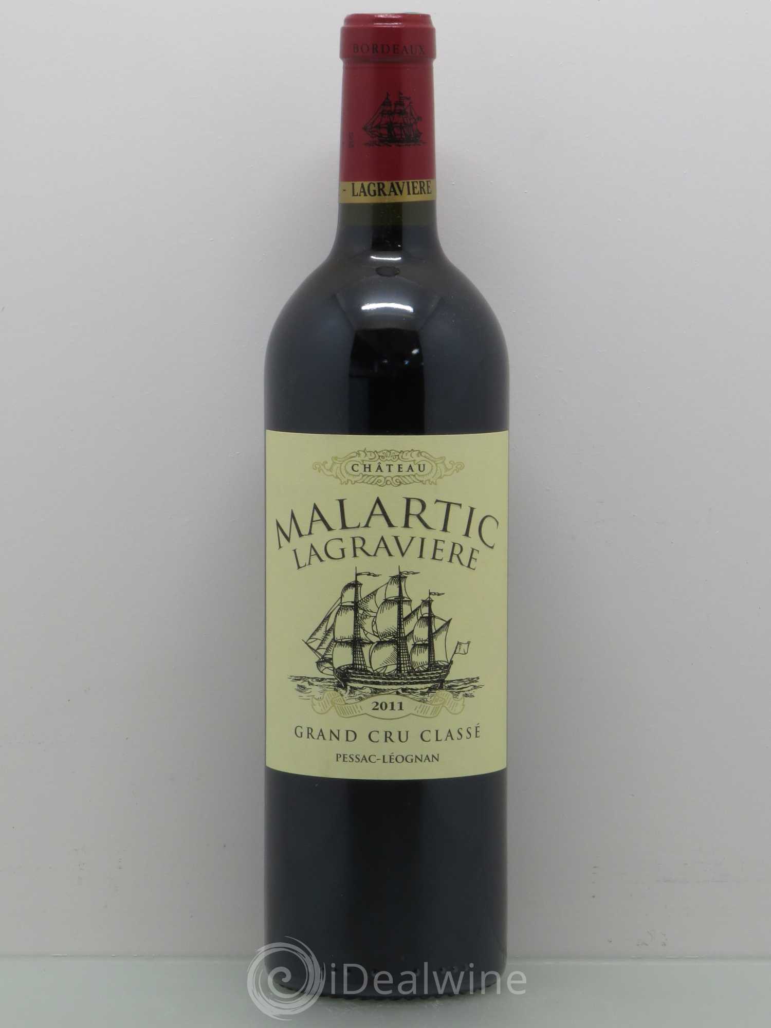 Château Malartic-Lagravière Cru Classé de Graves 2011 - Lot de 1 bouteille - 0