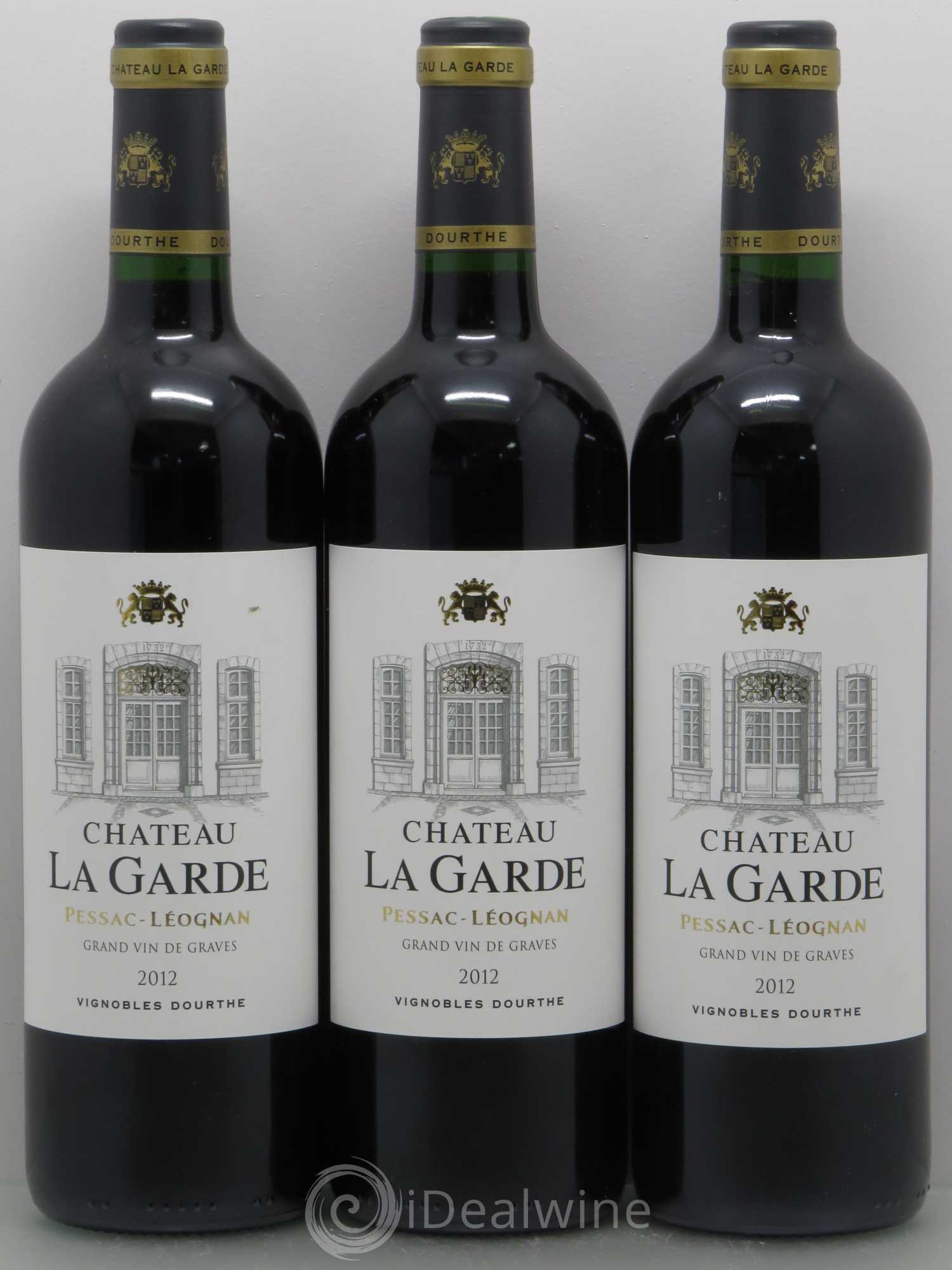 Château la Garde (sans prix de réserve) 2012 - Lot de 6 bouteilles - 2
